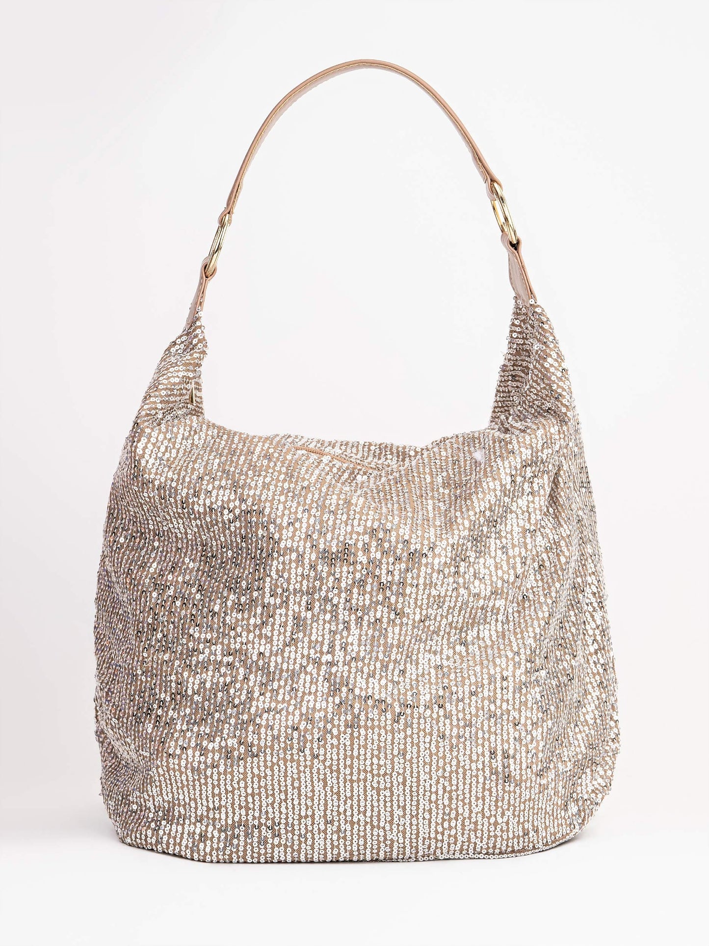 Sequins Embellished Tote Bag