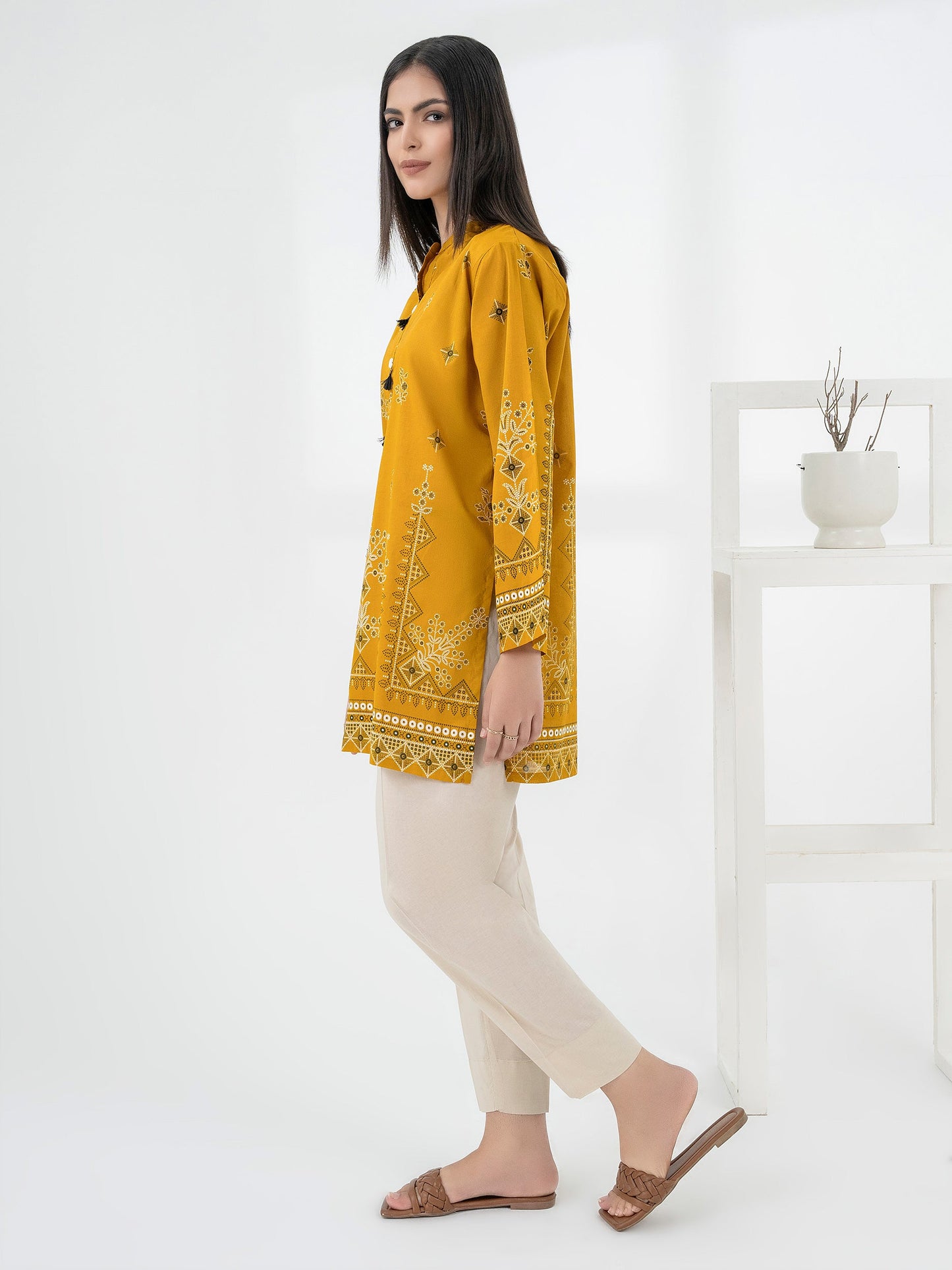 Lawn Kurti-Printed (Pret)