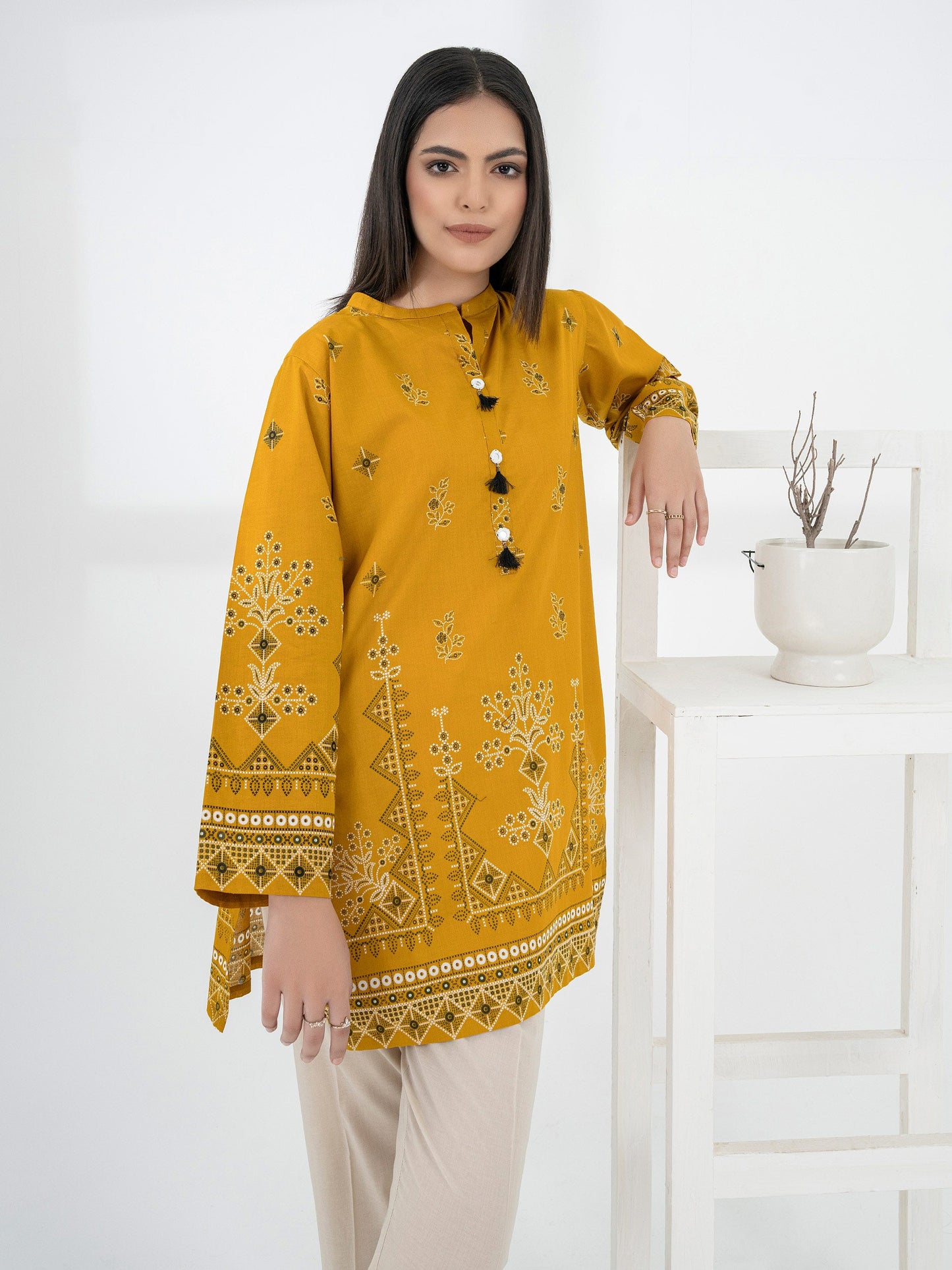 Lawn Kurti-Printed (Pret)