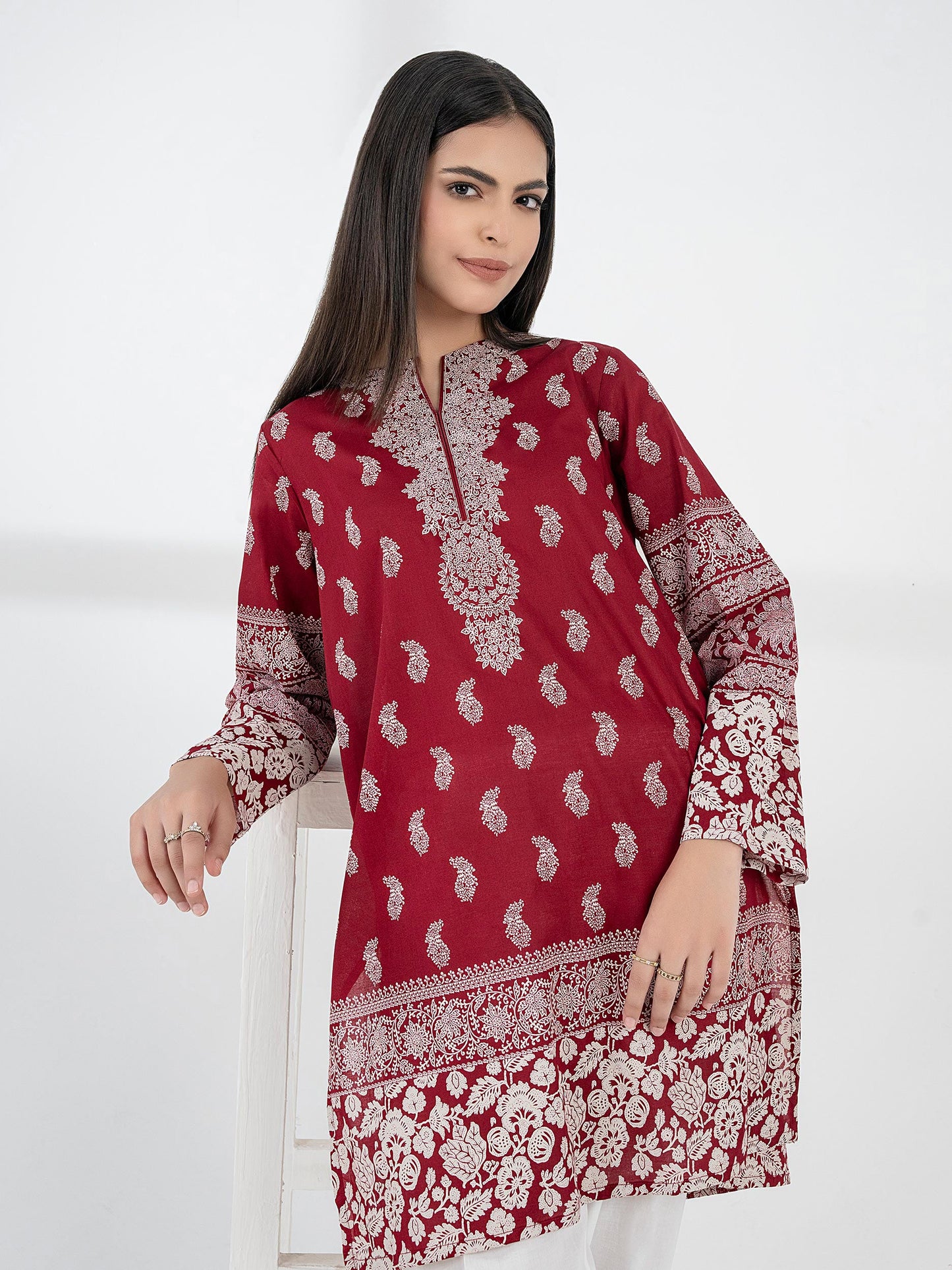 Lawn Kurti-Printed (Pret)