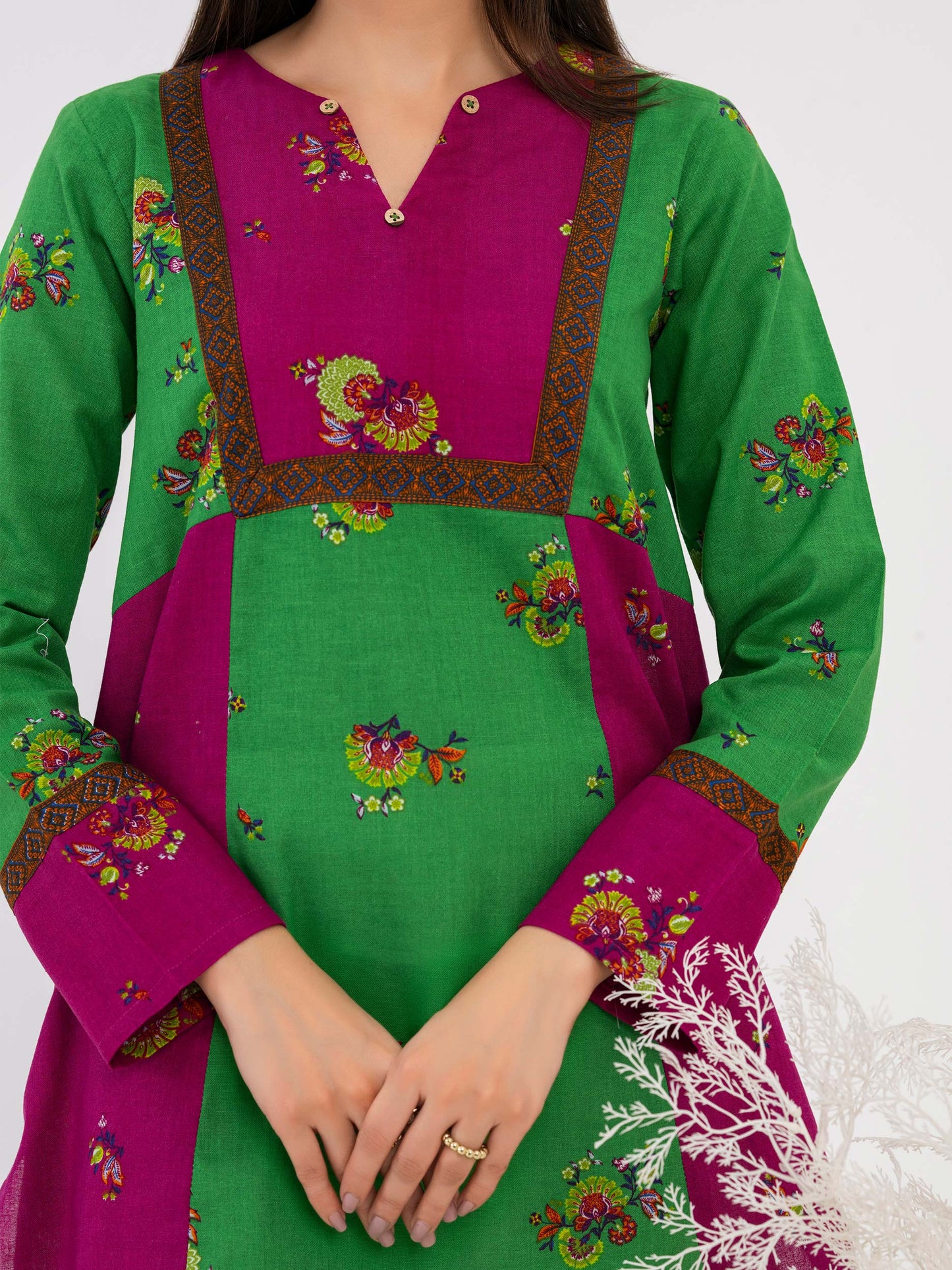 Khaddar Kurti-Printed (Pret)