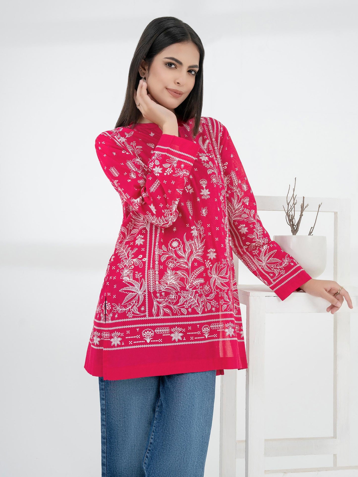 Lawn Kurti-Printed (Pret)