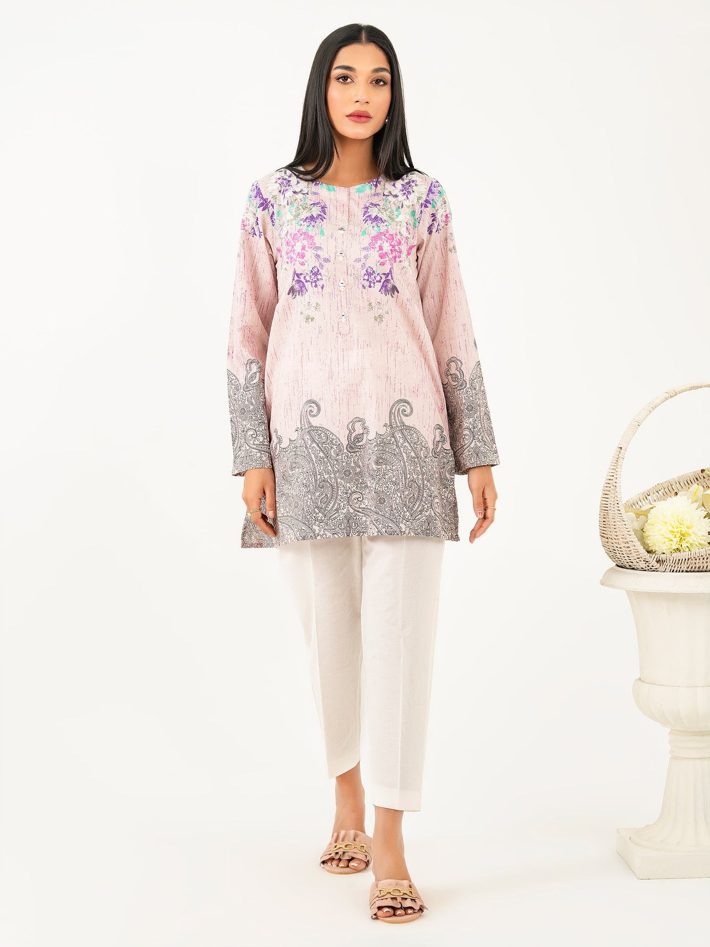 Lawn Kurti-Printed (Pret)