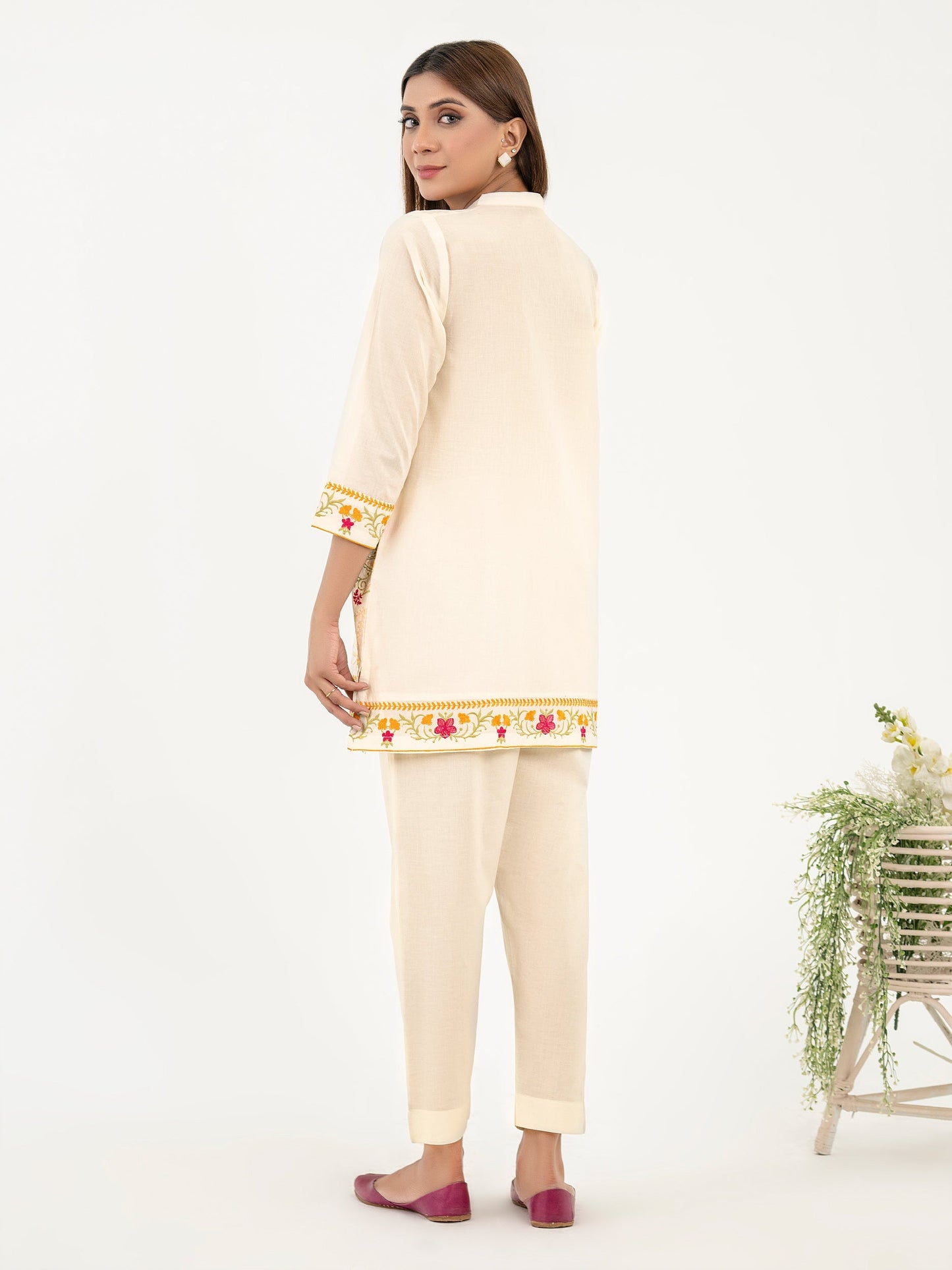 Lawn Kurti-Embroidered (Pret)