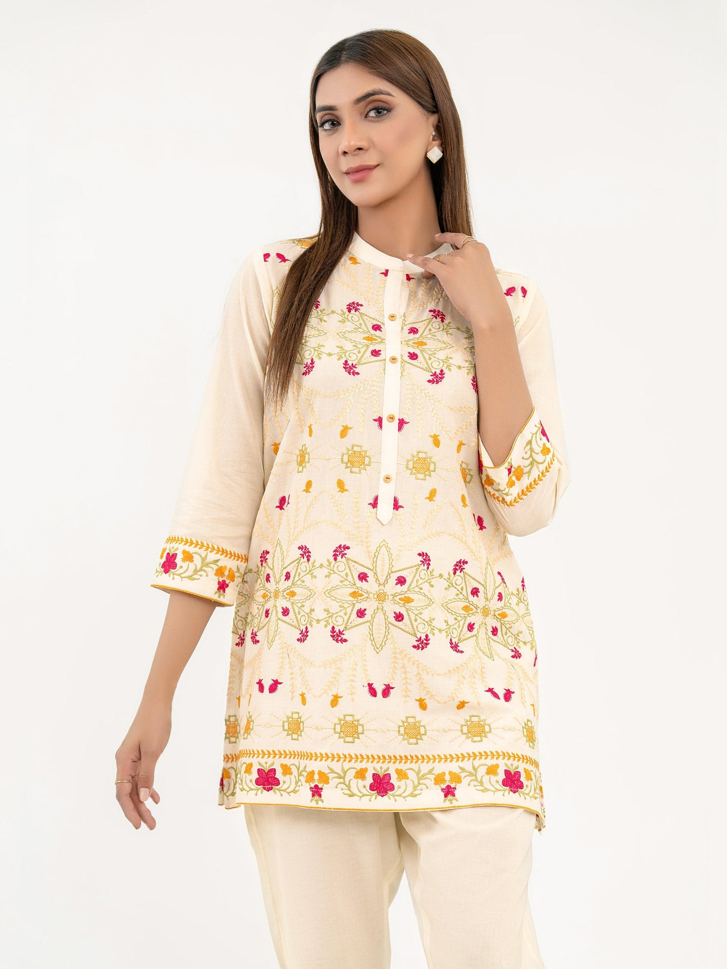 Lawn Kurti-Embroidered (Pret)