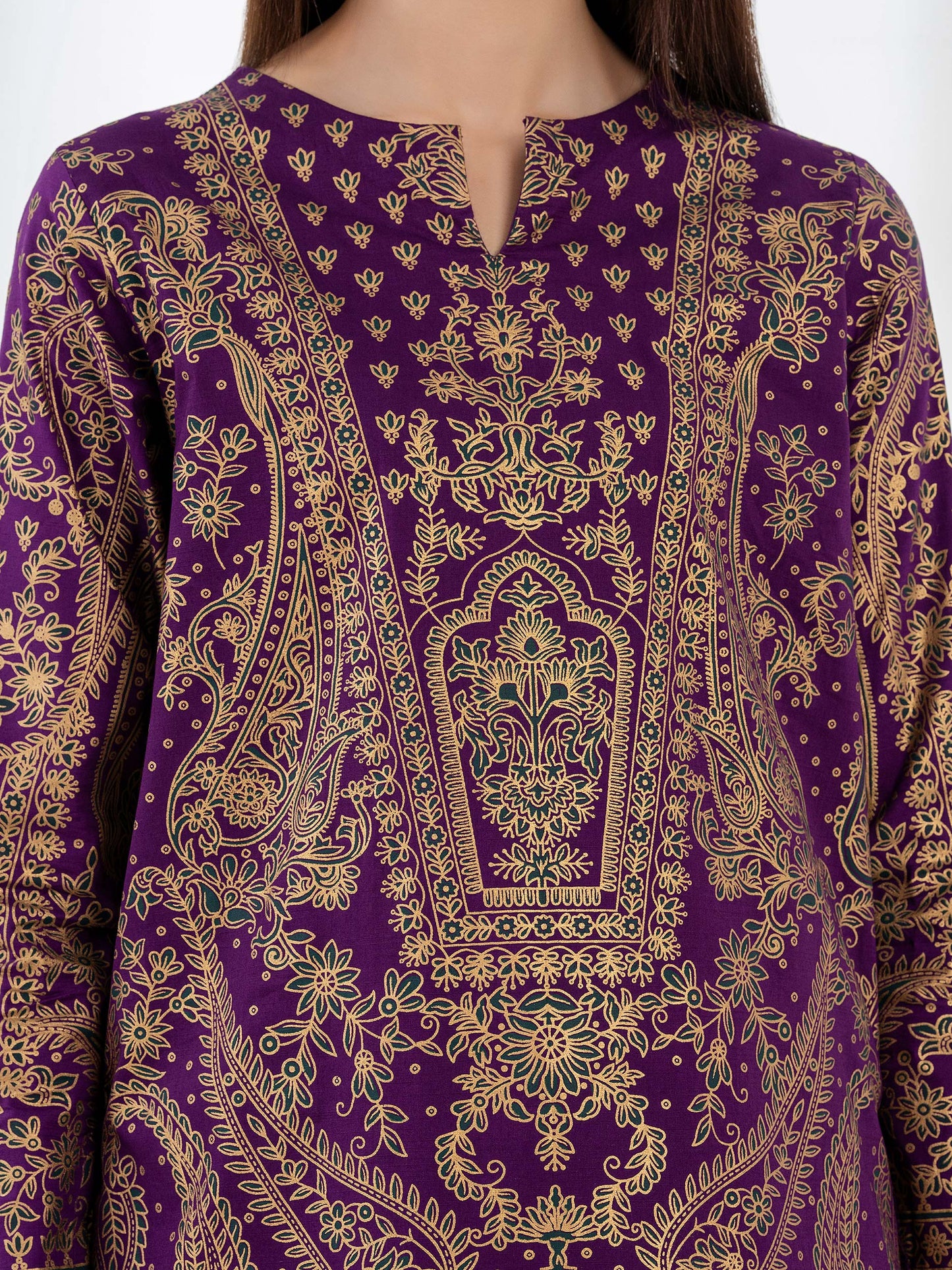 2 Piece Lawn Suit-Paste Print (Pret)