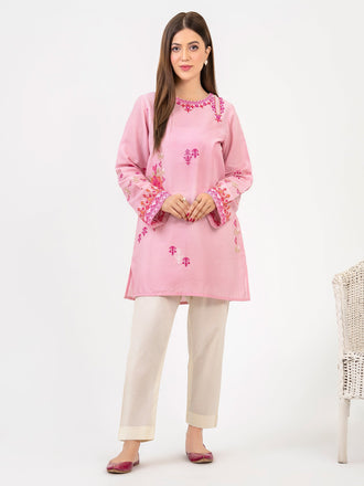 lawn-kurti-embroidered(pret)