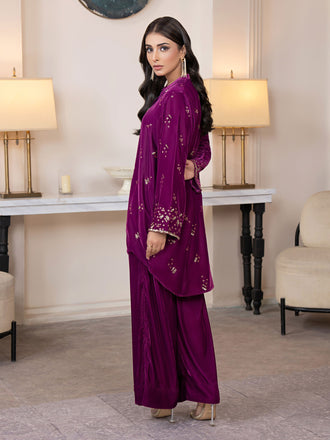 2-piece-velvet-suit-embroidered(pret)