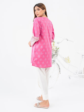 lawn-kurti-emboss-print-(pret)