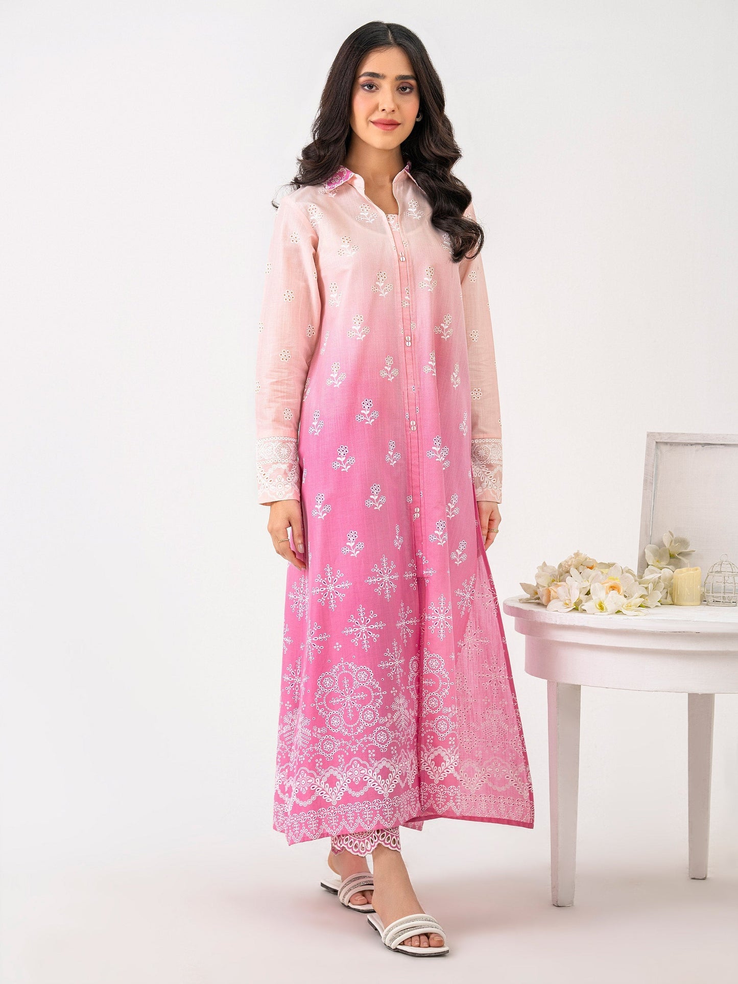 2 Piece Lawn Suit-Embroidered(Pret)