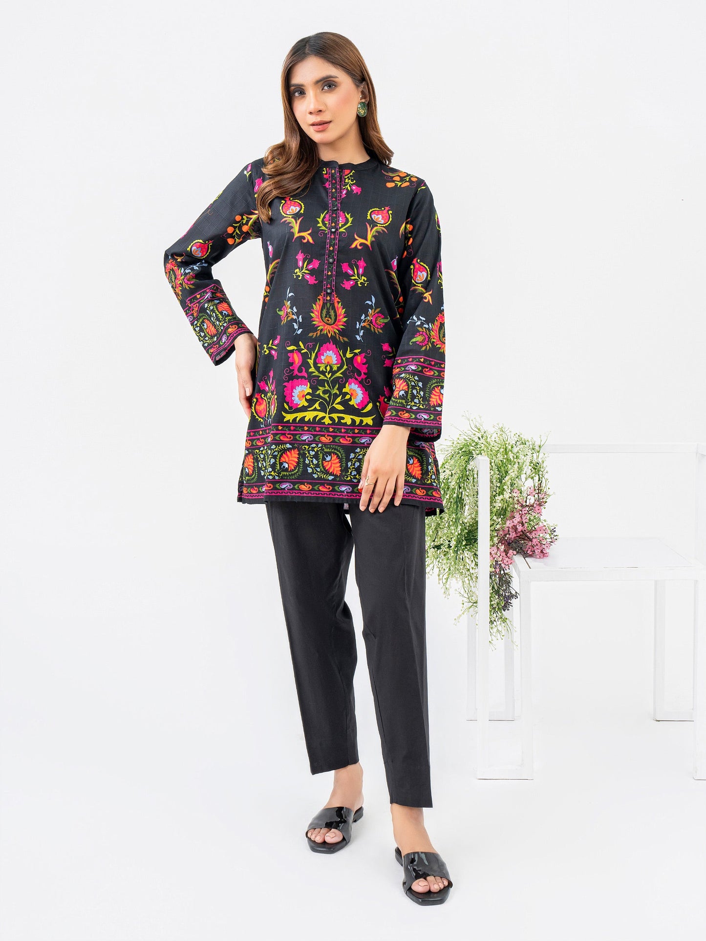 Lawn Kurti-Printed (Pret)