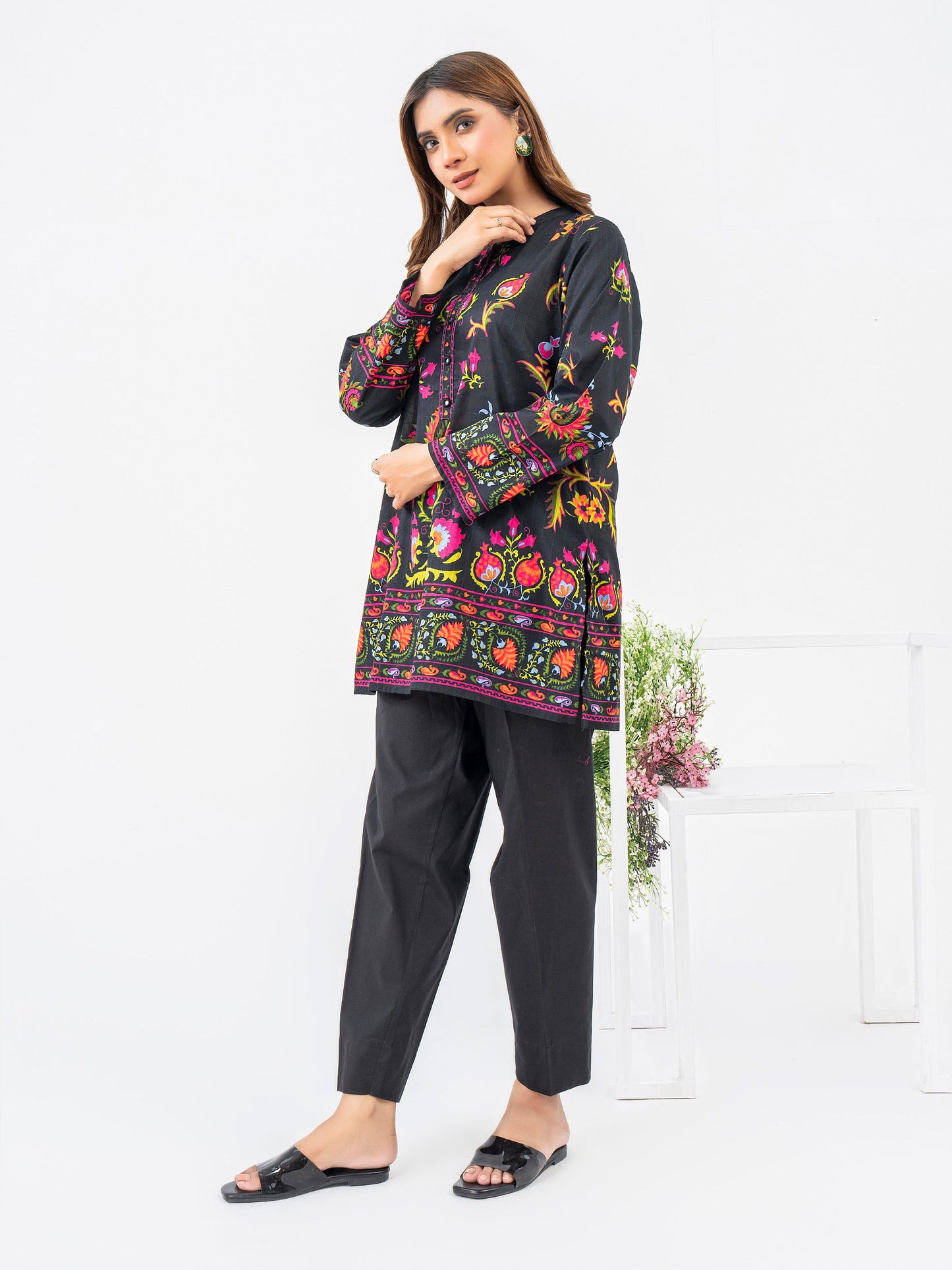 Lawn Kurti-Printed (Pret)