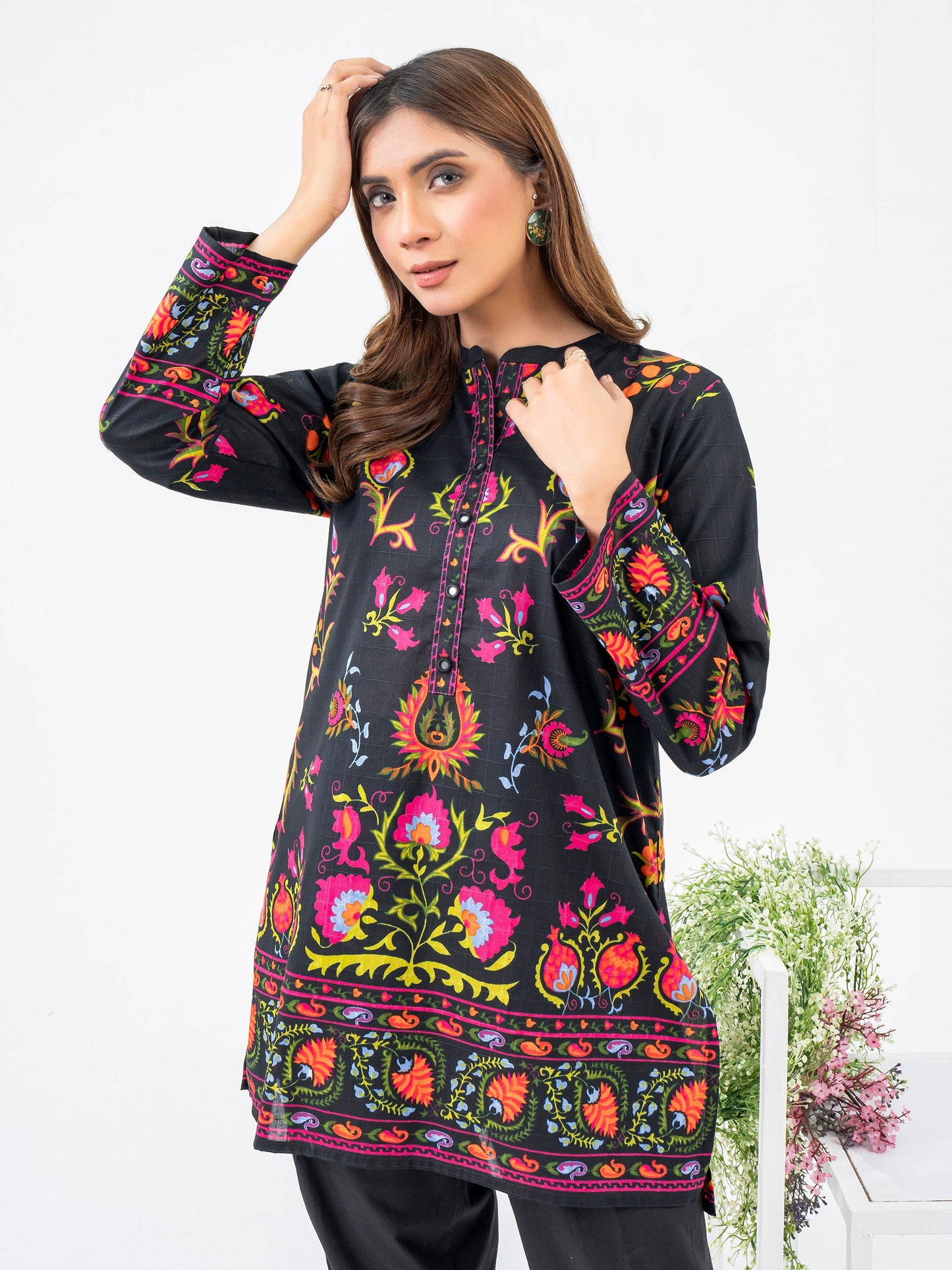 Lawn Kurti-Printed (Pret)