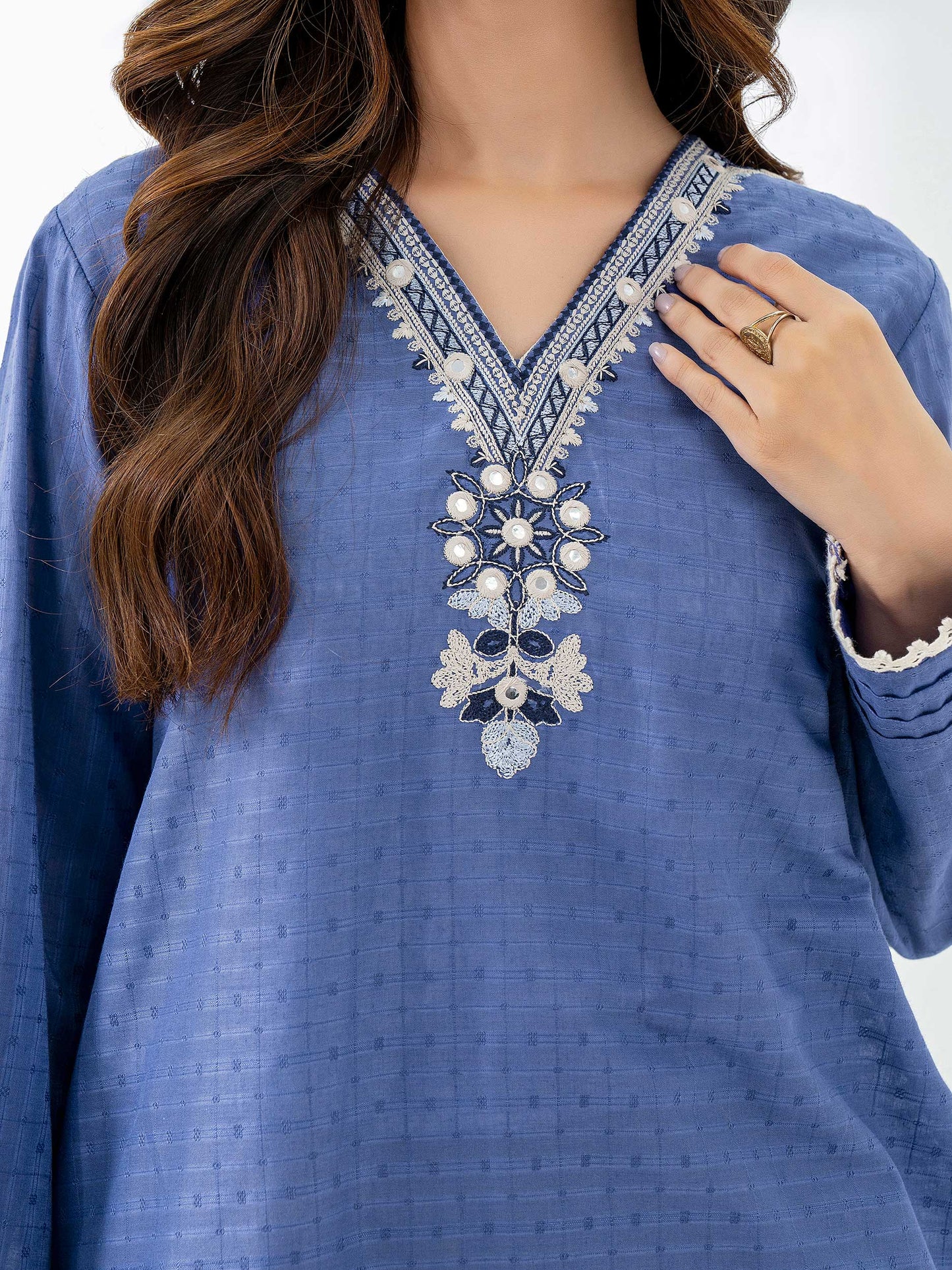 Lawn Kurti-Embroidered (Pret)