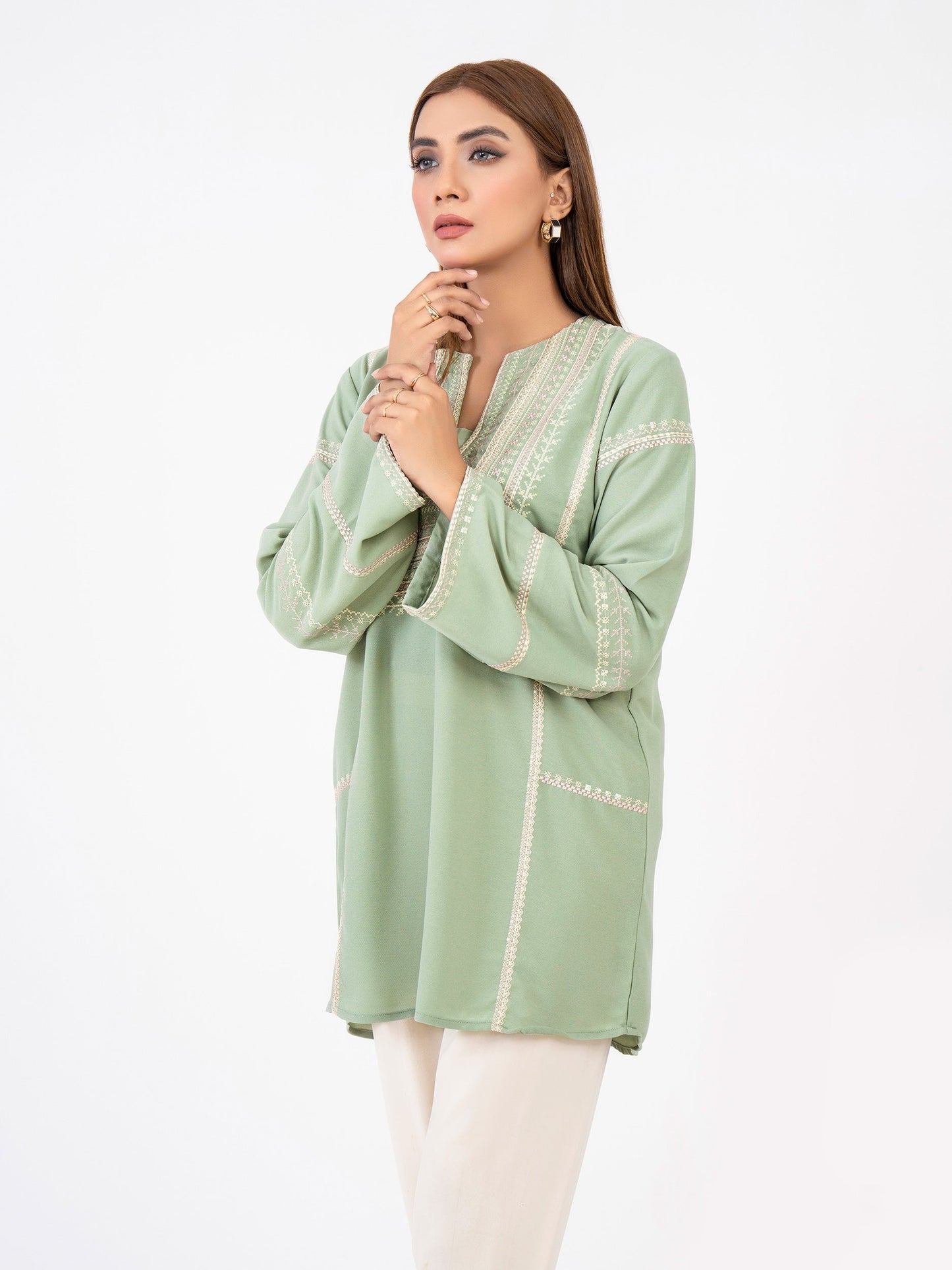 Grip Kurti-Embroidered(Pret)