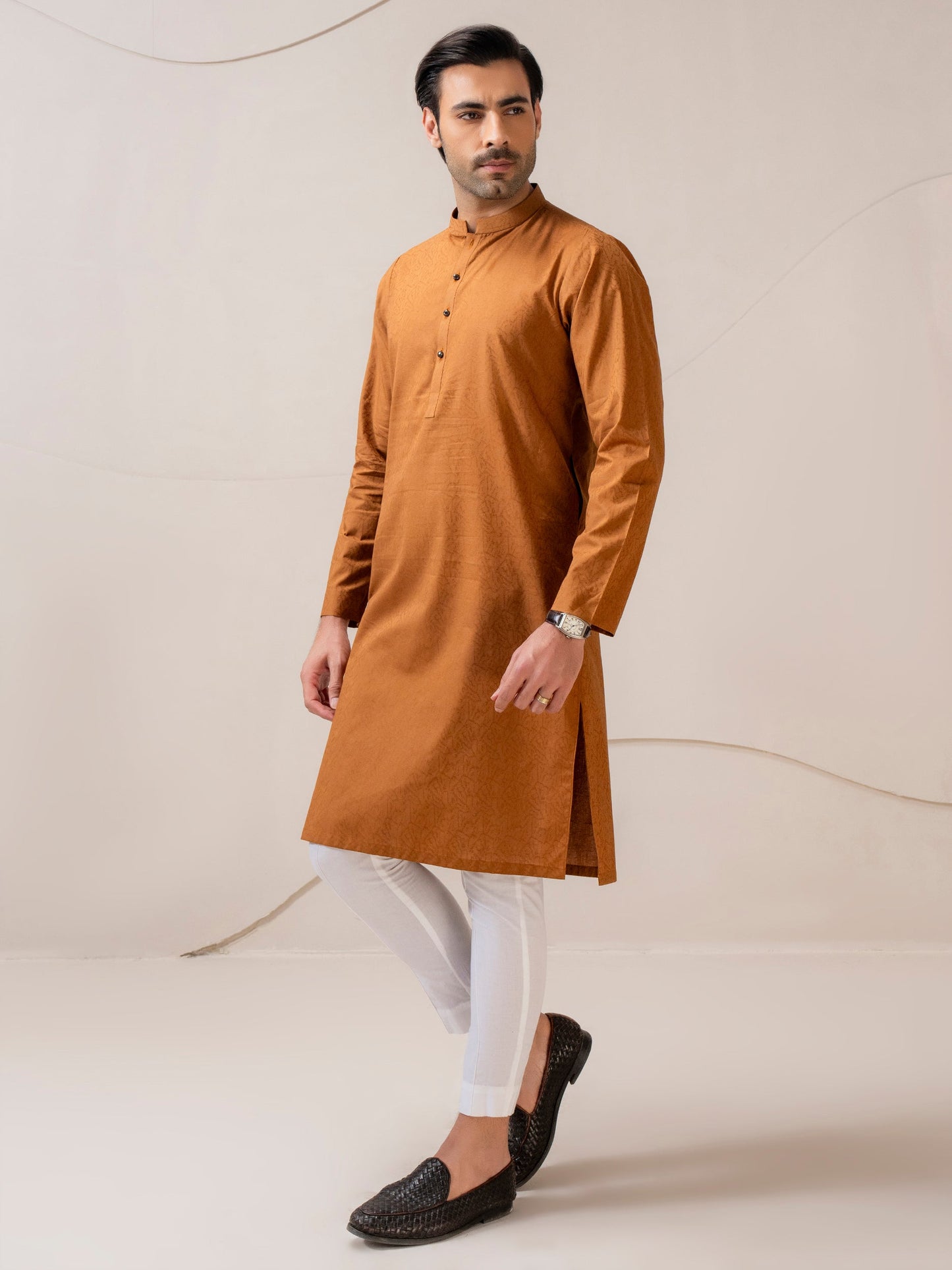 Jacquard Kurta