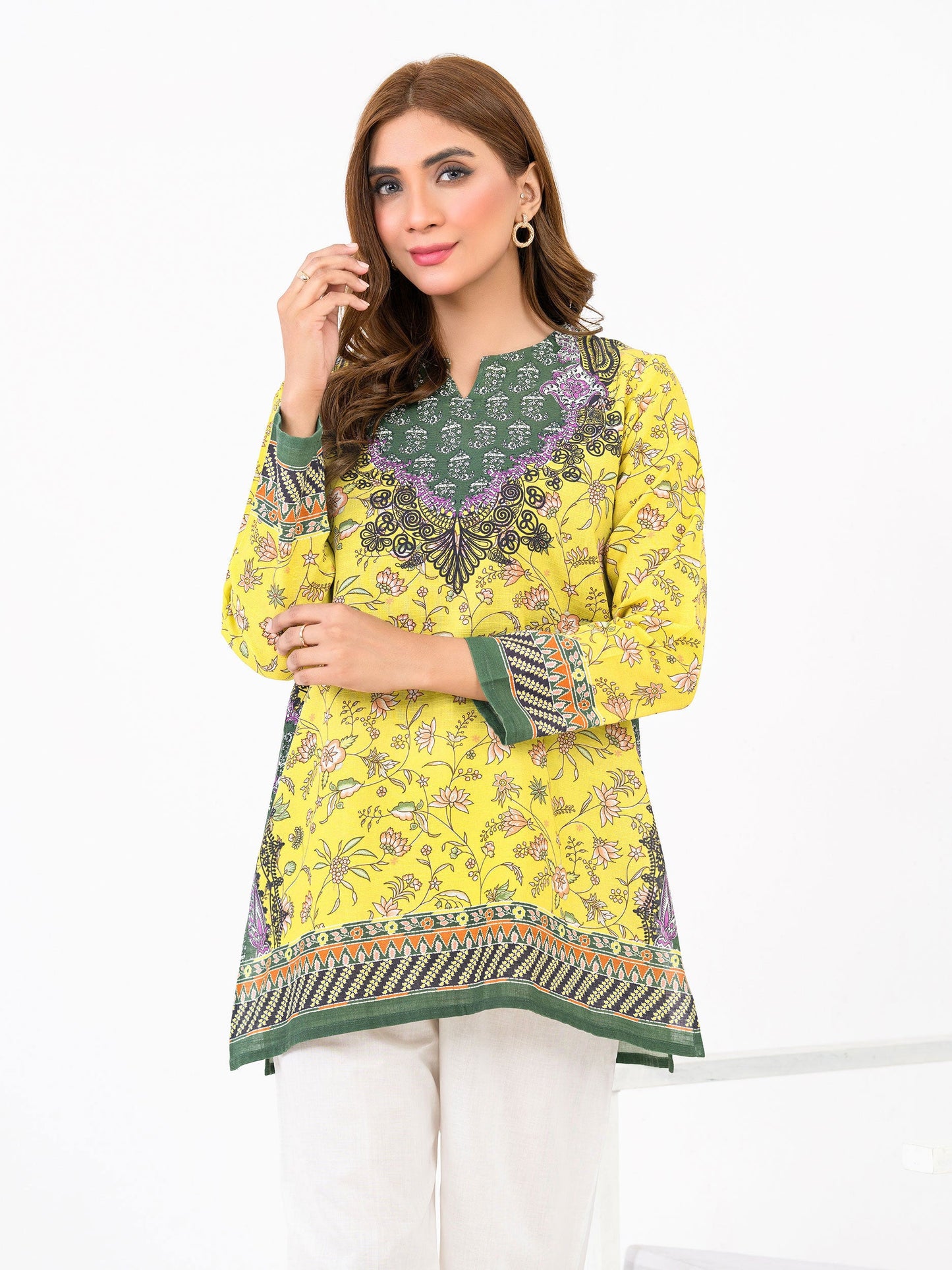 Khaddar Kurti-Printed(Pret)