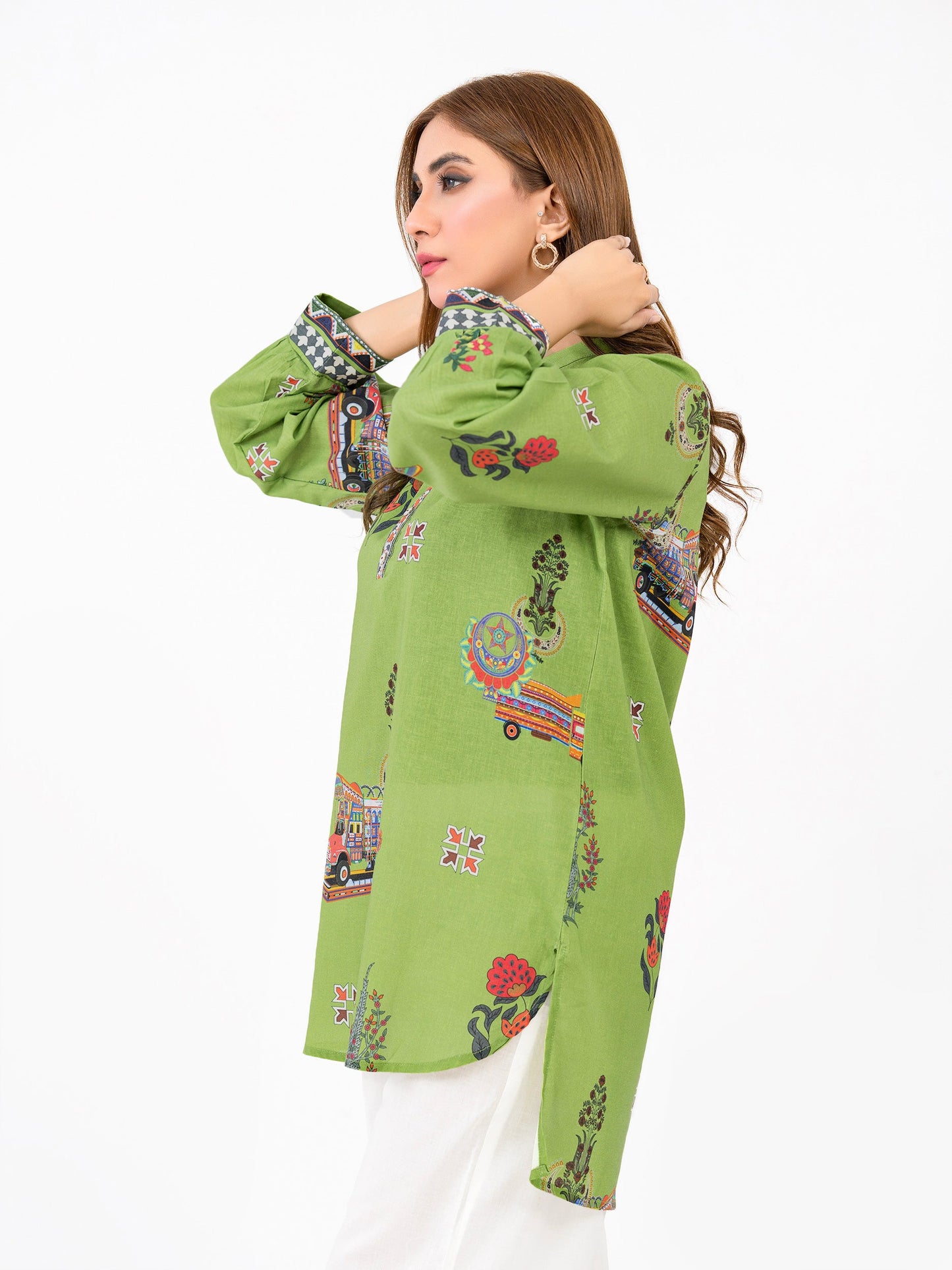 Khaddar Kurti-Printed(Pret)