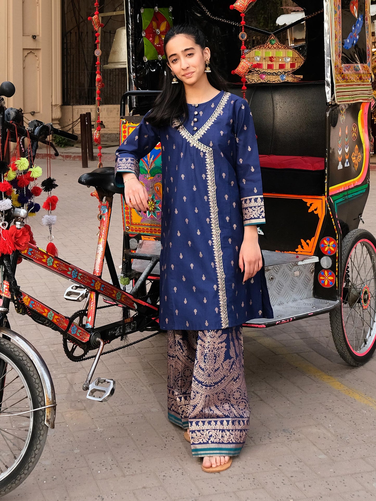 2 Piece Lawn Suit-Embroidered