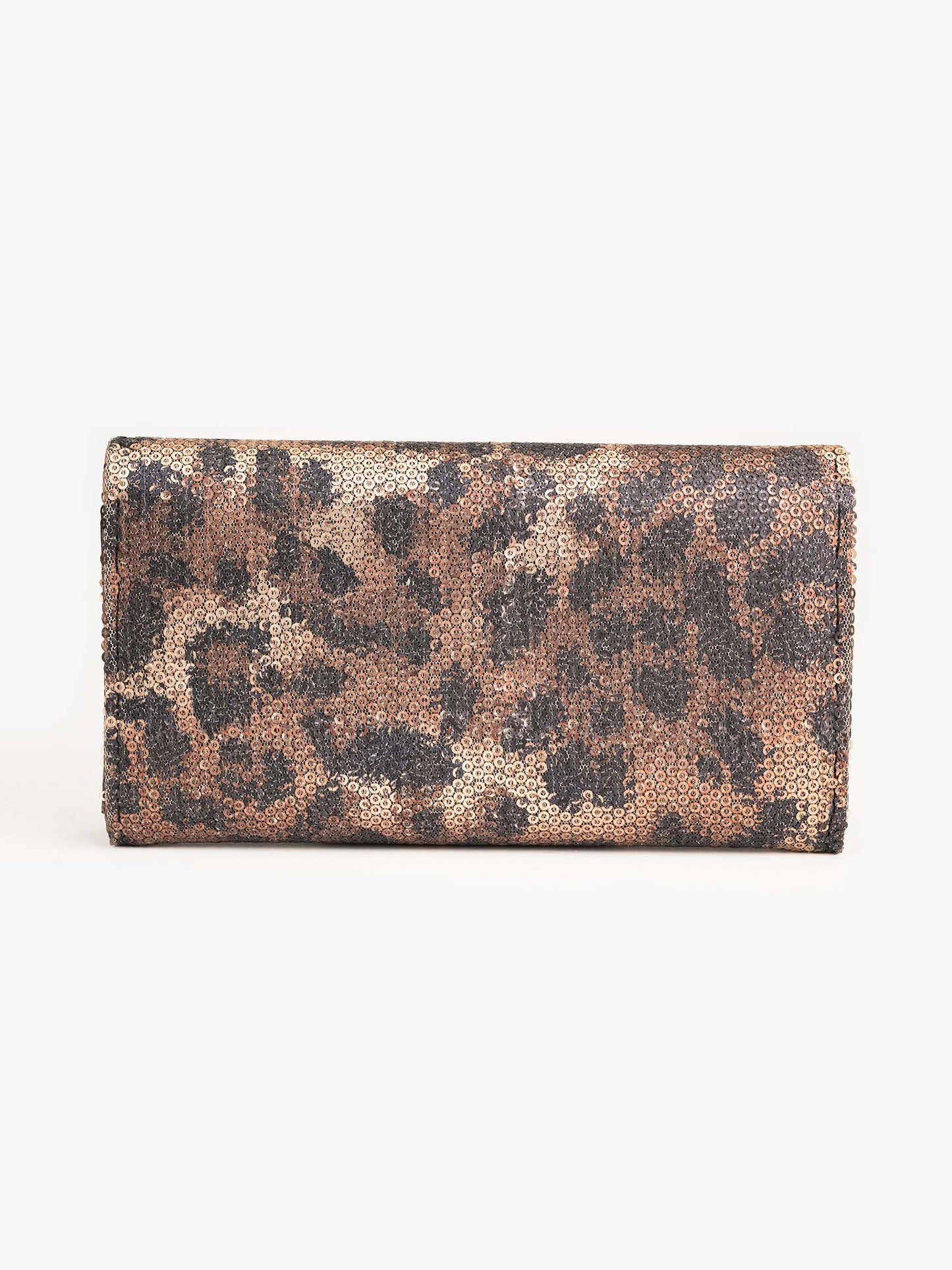 Embellished Printed Wallet