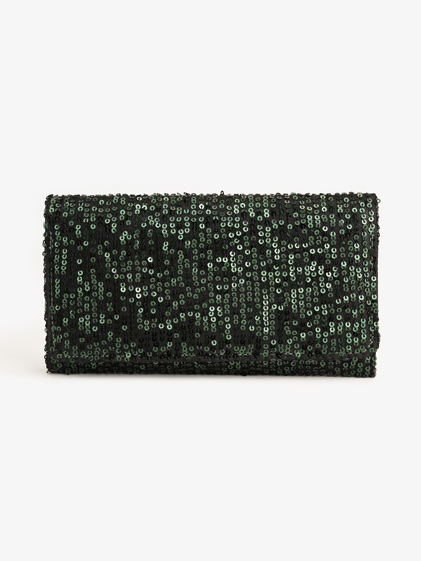 Sequins Embellished Wallet