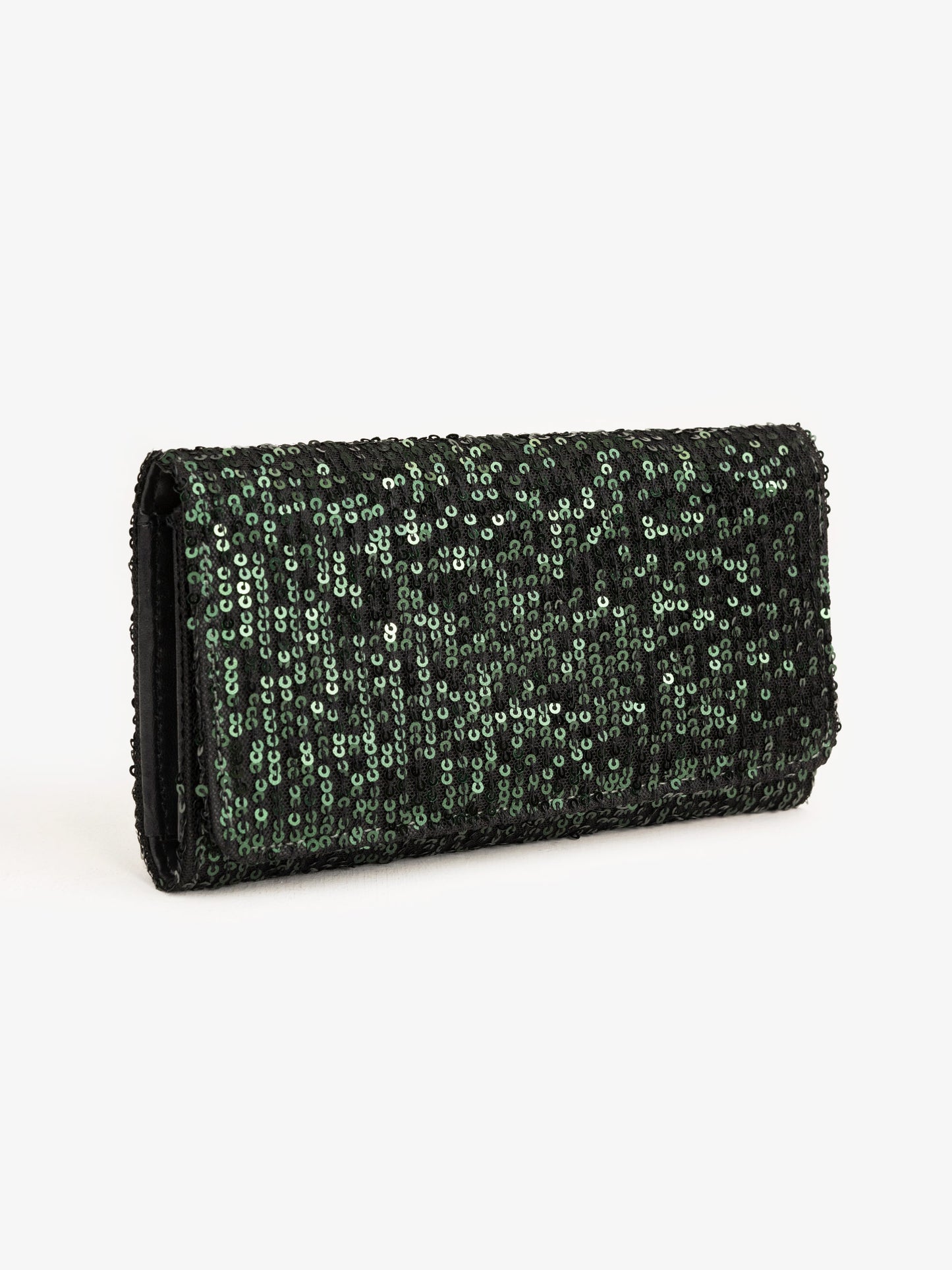 Sequins Embellished Wallet