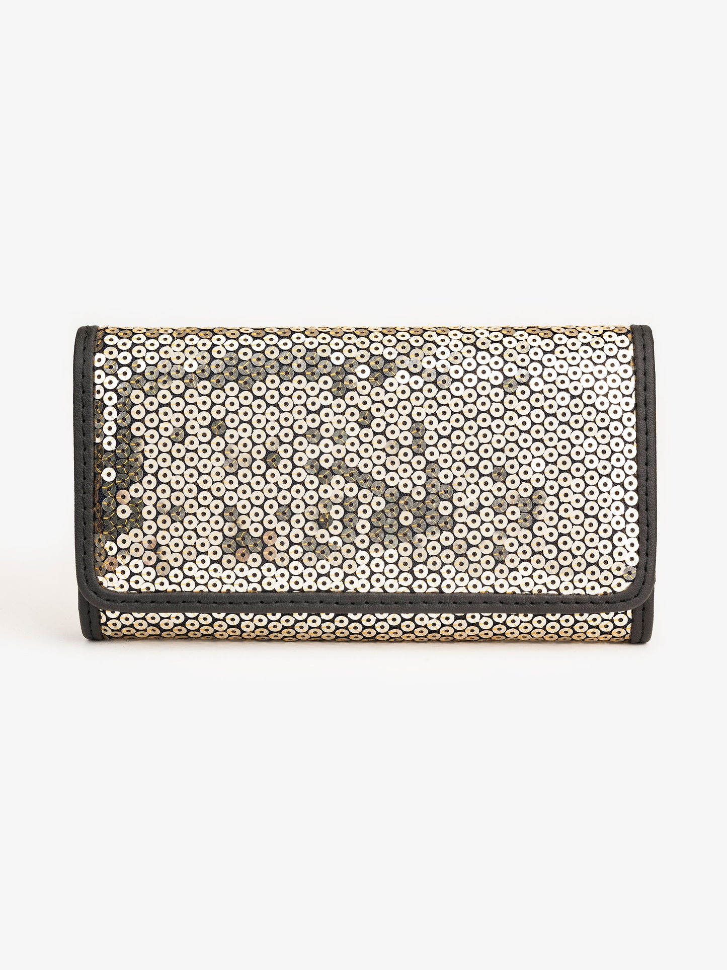 Sequins Embellished Wallet