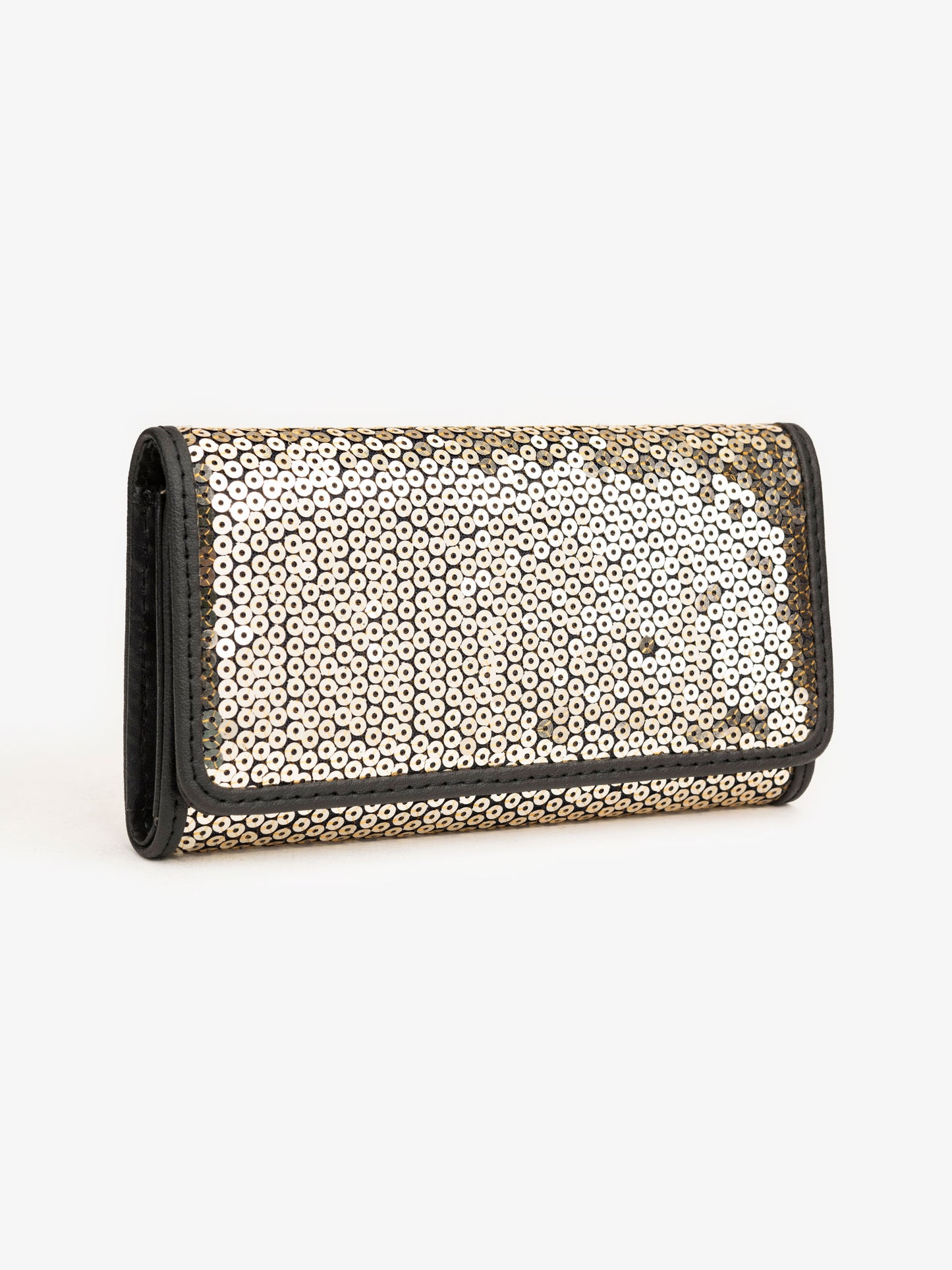 Sequins Embellished Wallet