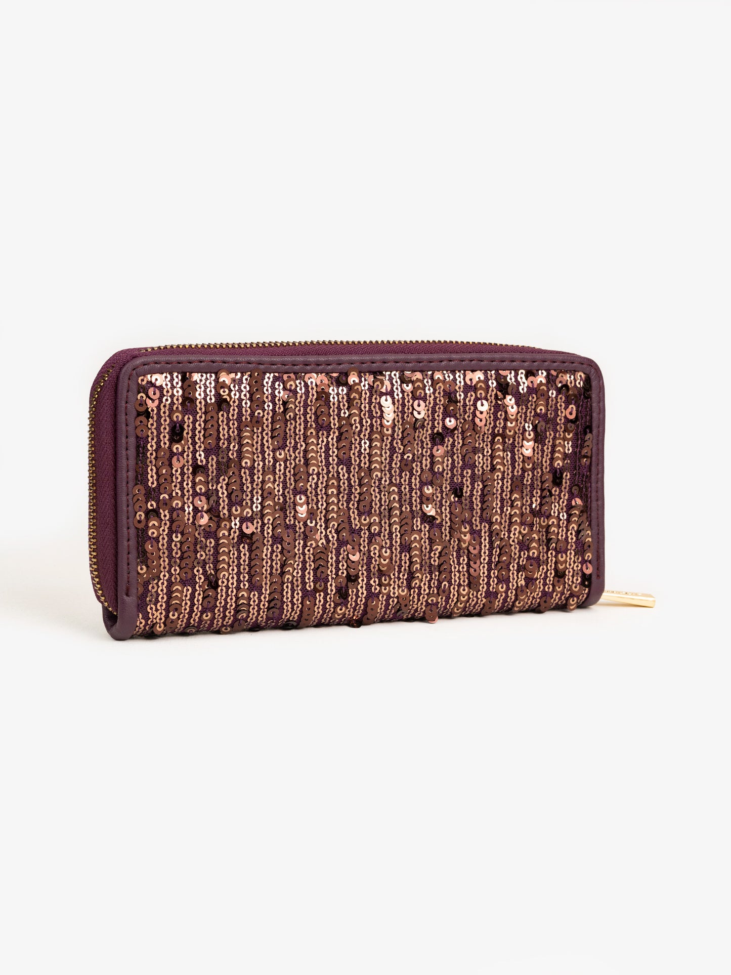 Sequins Embellished Wallet