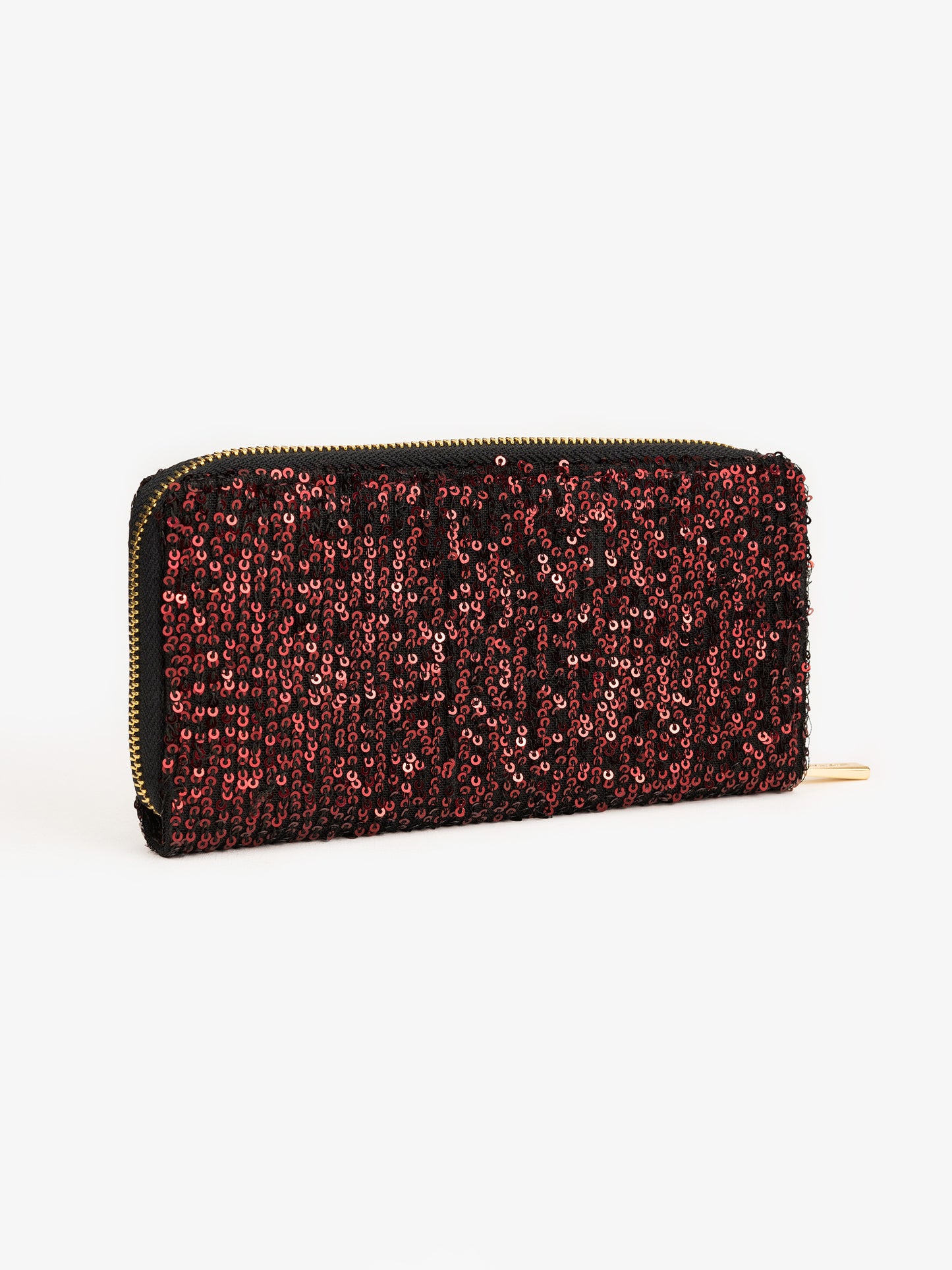 Sequins Embellished Wallet