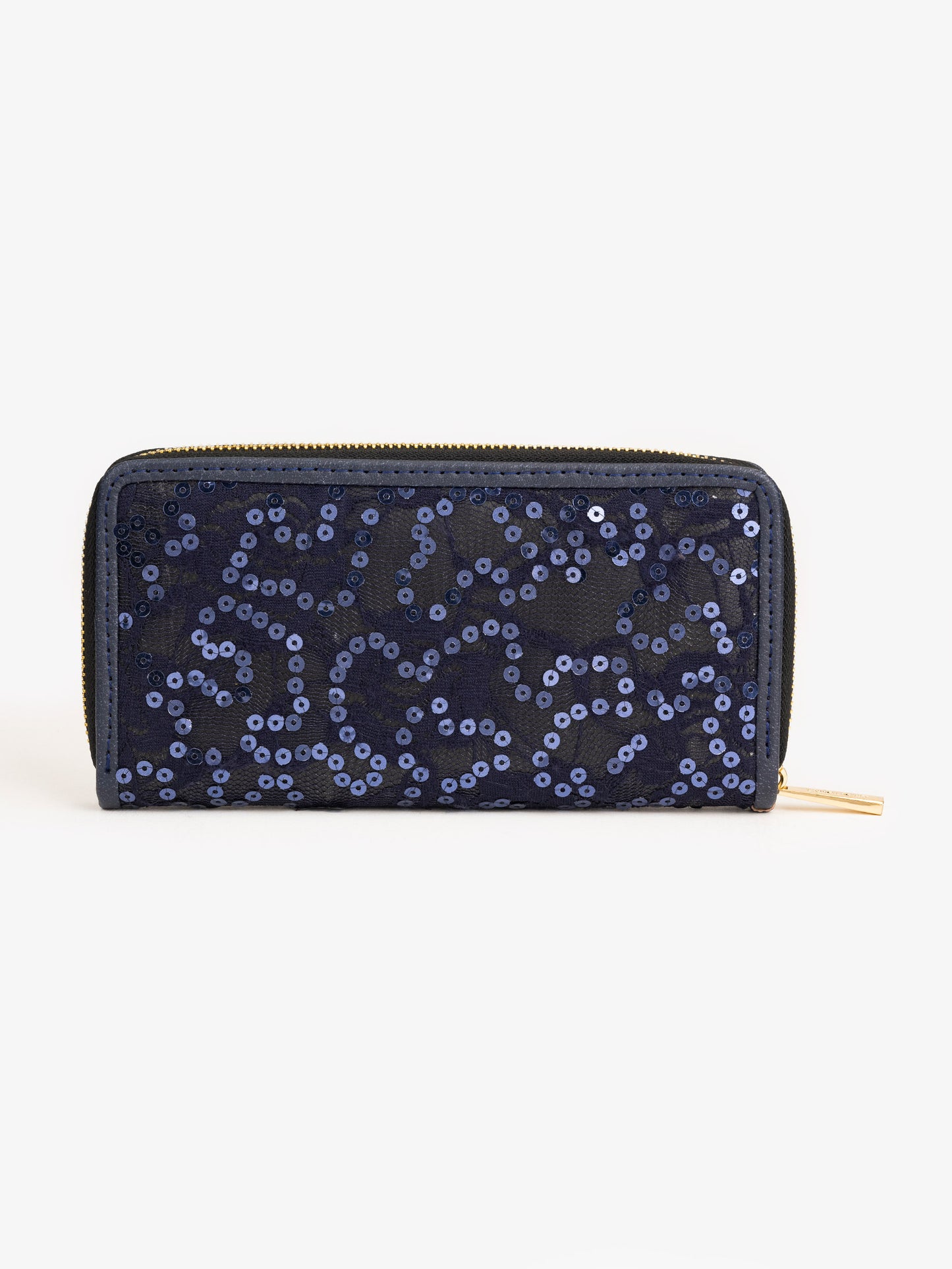 Sequins Embellished Wallet