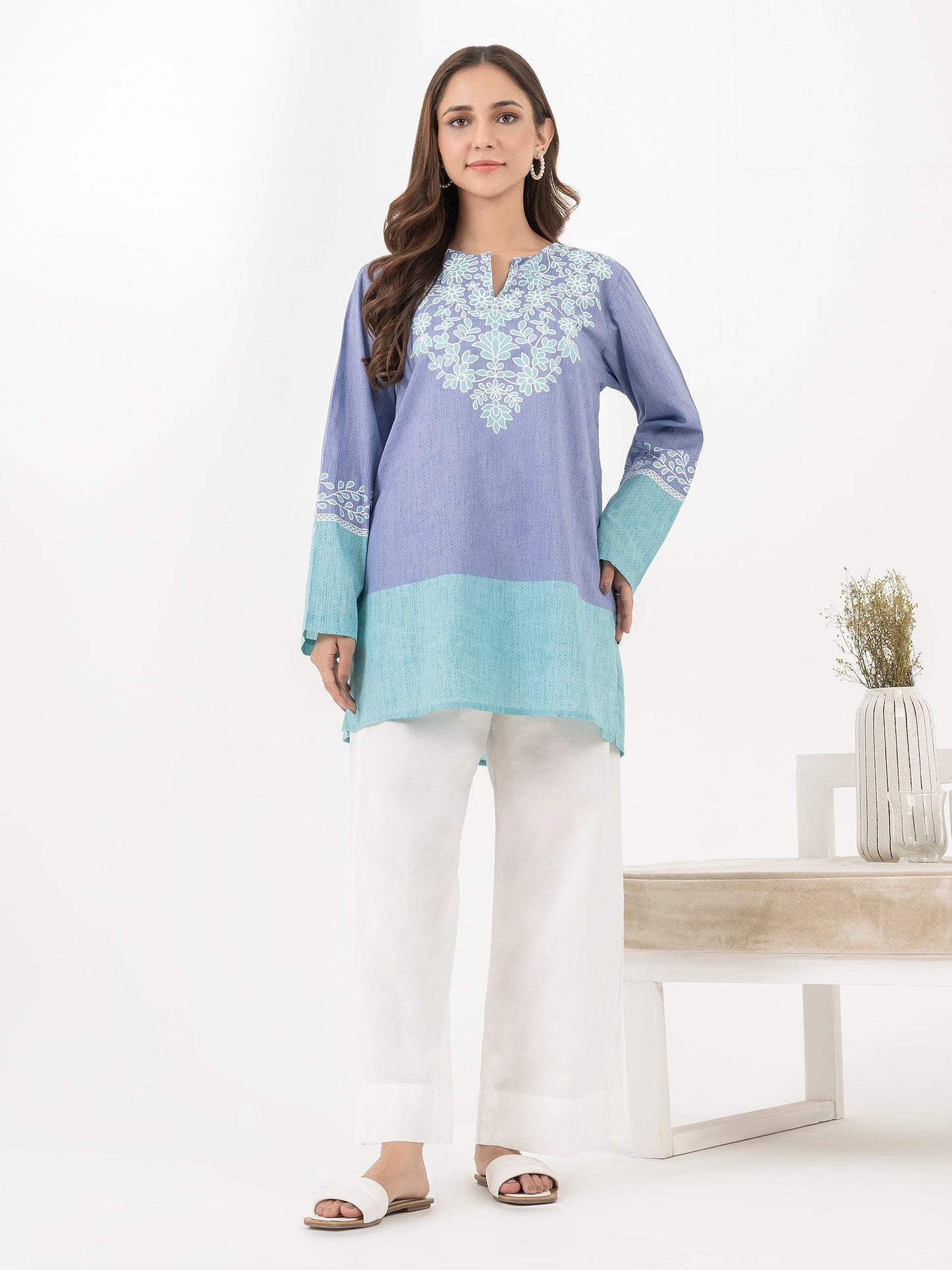 Lawn Kurti-Printed (Pret)