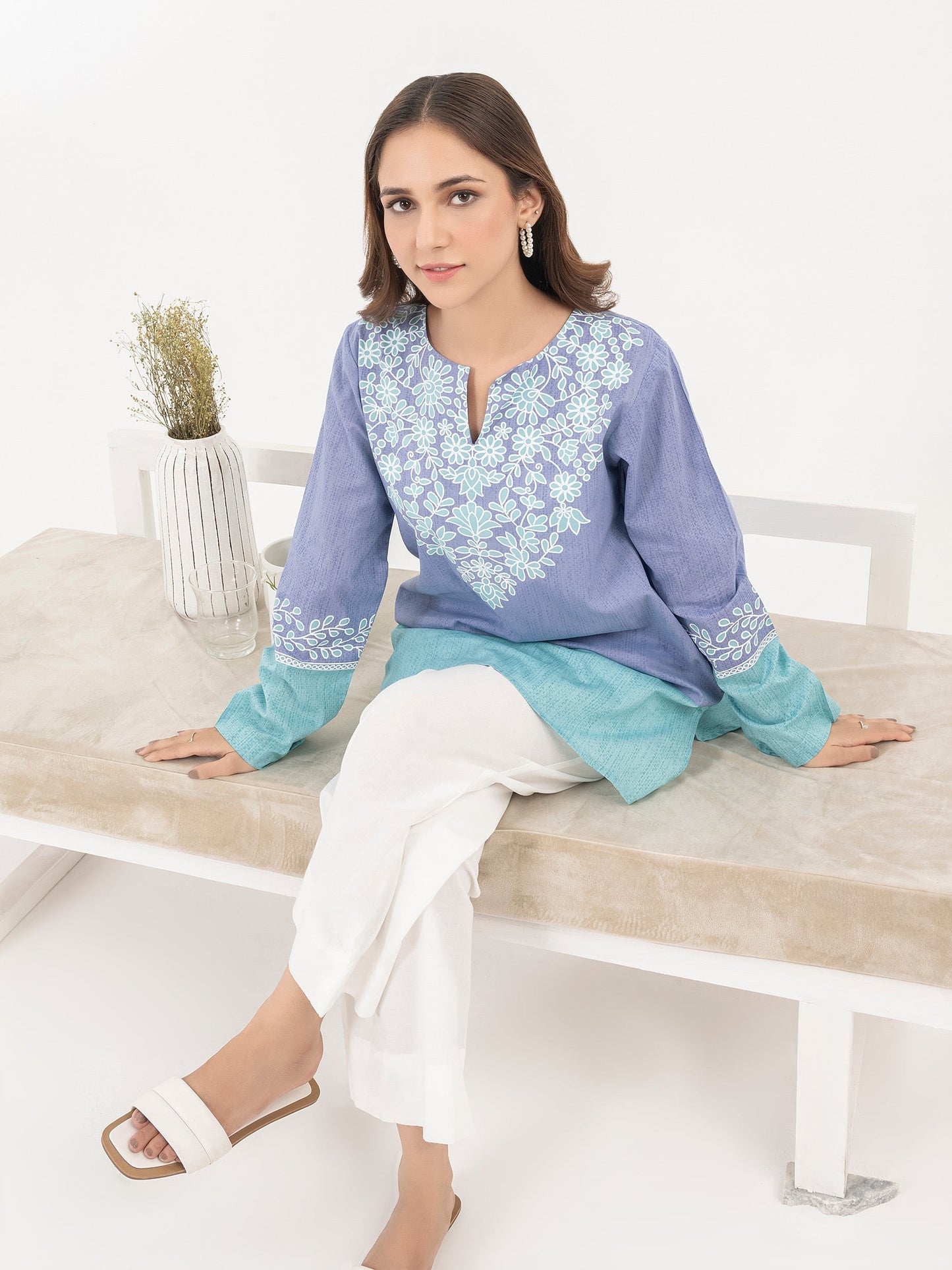 Lawn Kurti-Printed (Pret)