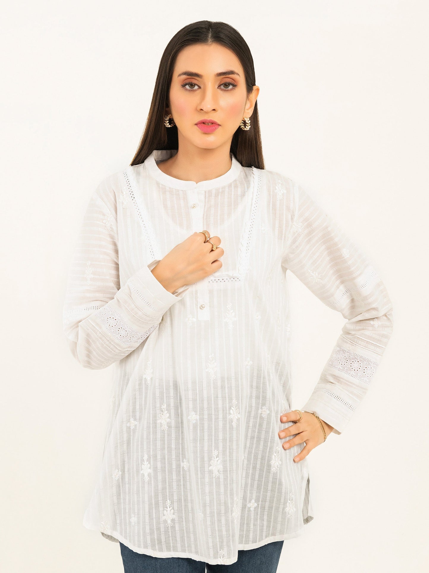 Lawn Kurti-Embroidered (Pret)