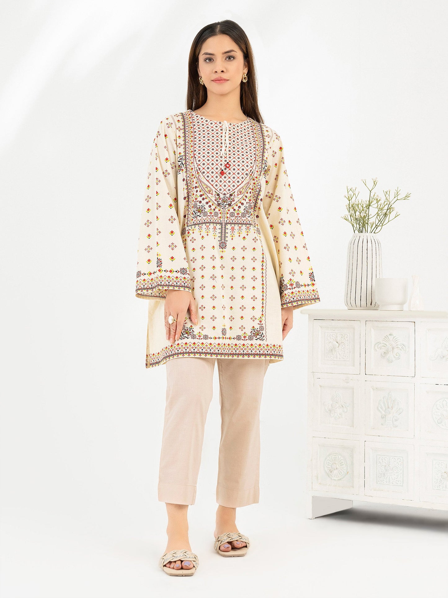 Lawn Kurti-Printed (Pret)