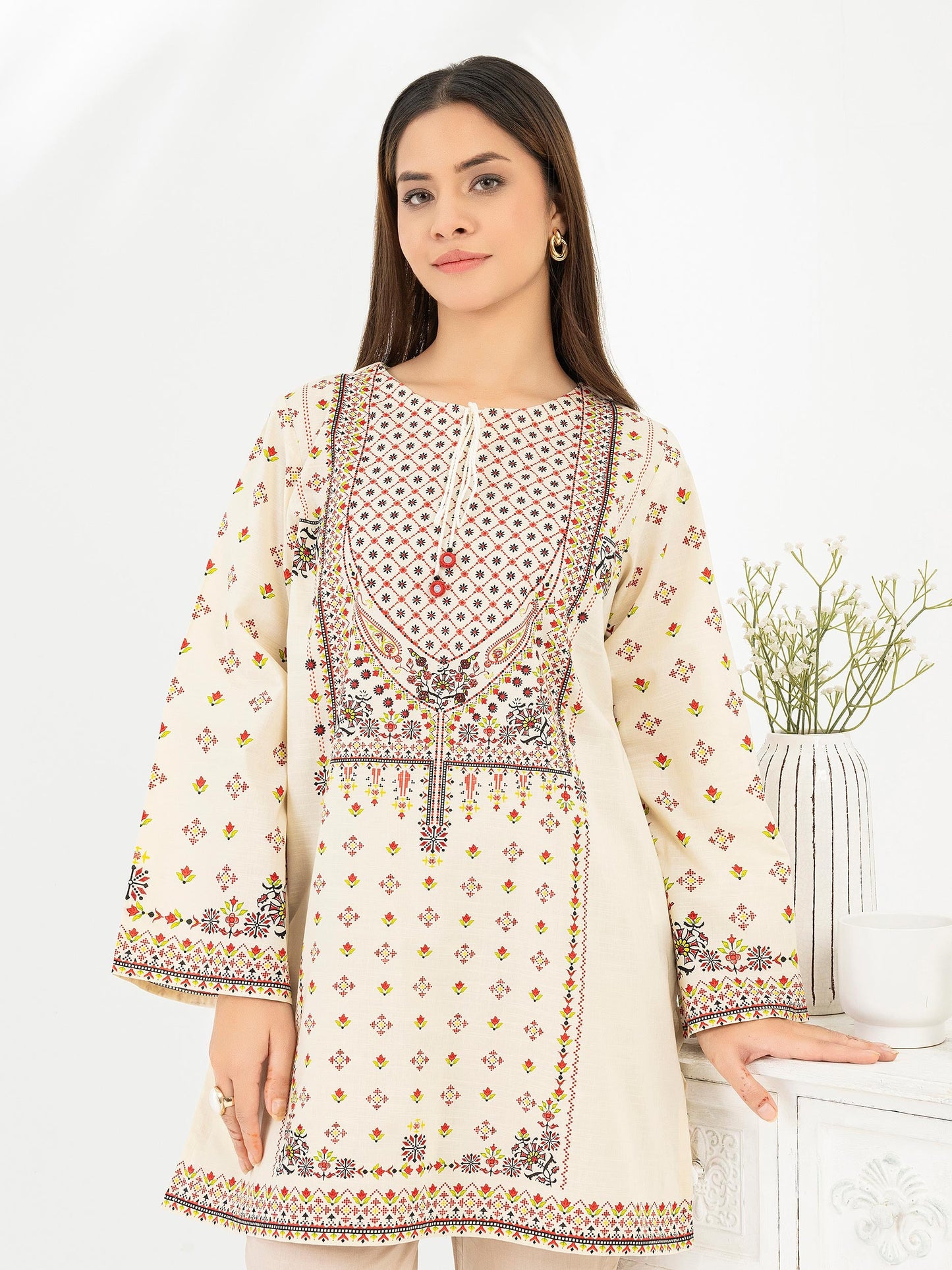 Lawn Kurti-Printed (Pret)