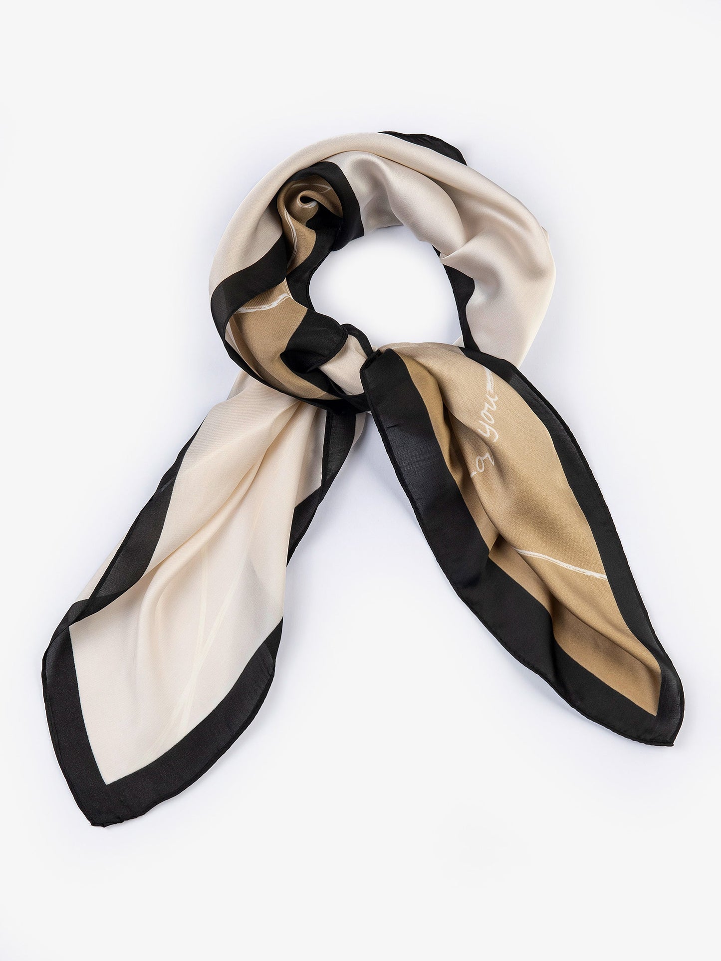 Printed Silk Mini Scarf