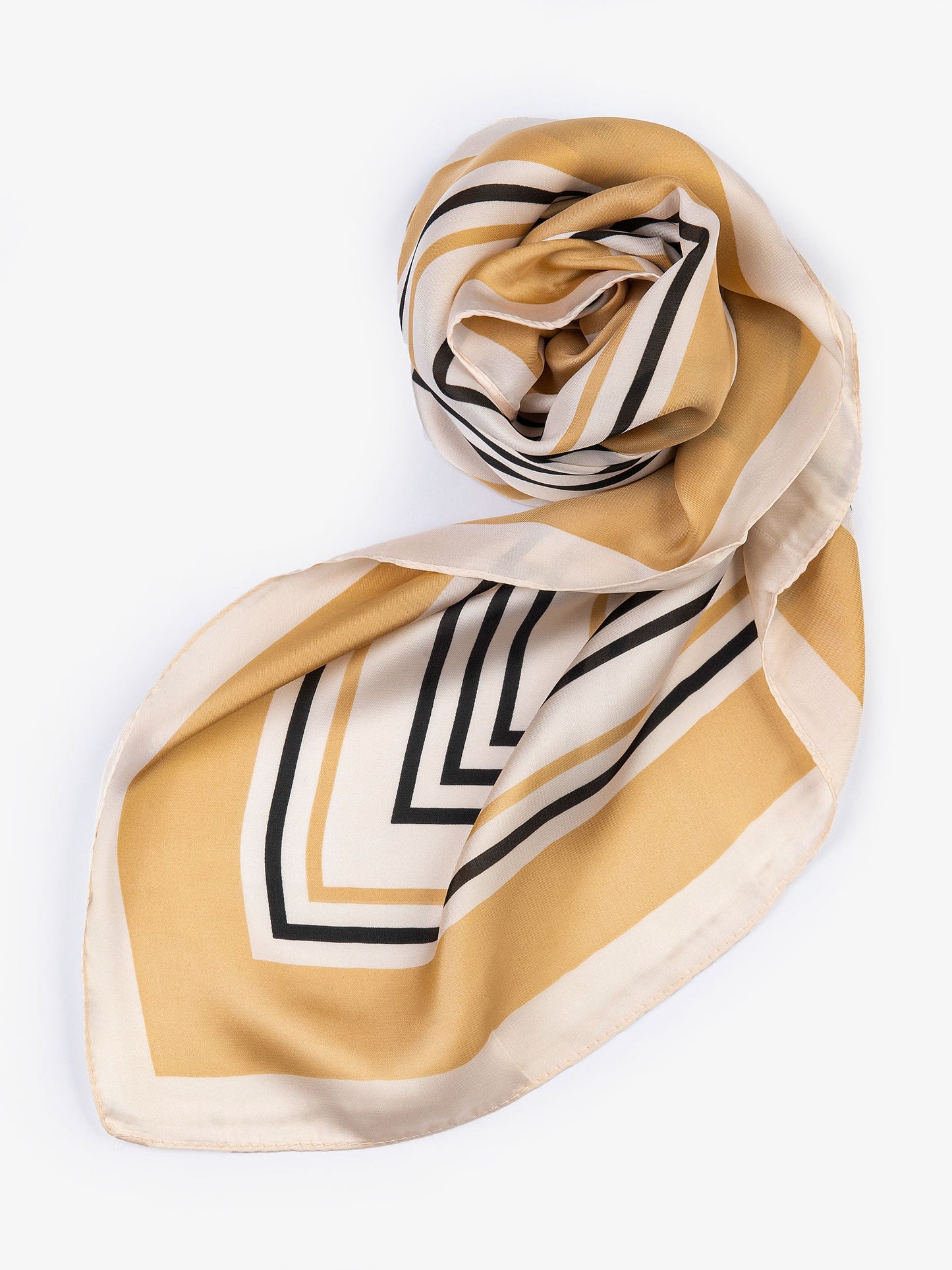 Printed Silk Mini Scarf