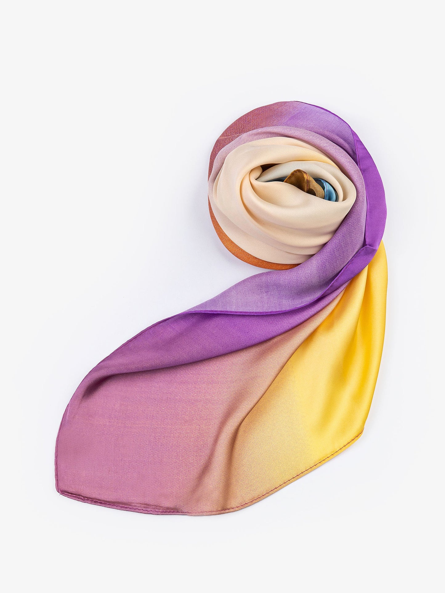 Printed Silk Mini Scarf