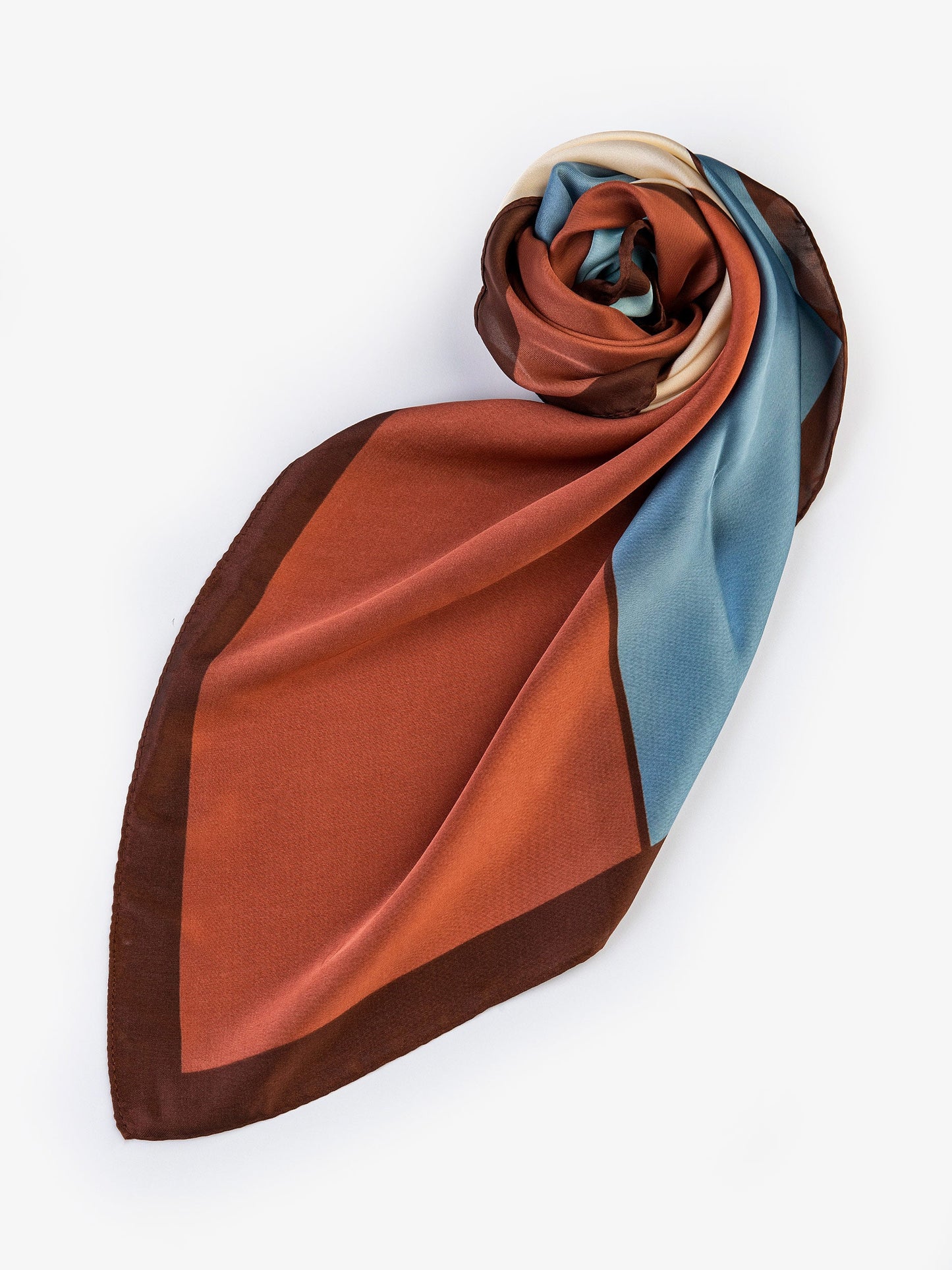 Printed Silk Mini Scarf