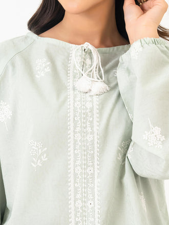 jacquard-kurti-embroidered