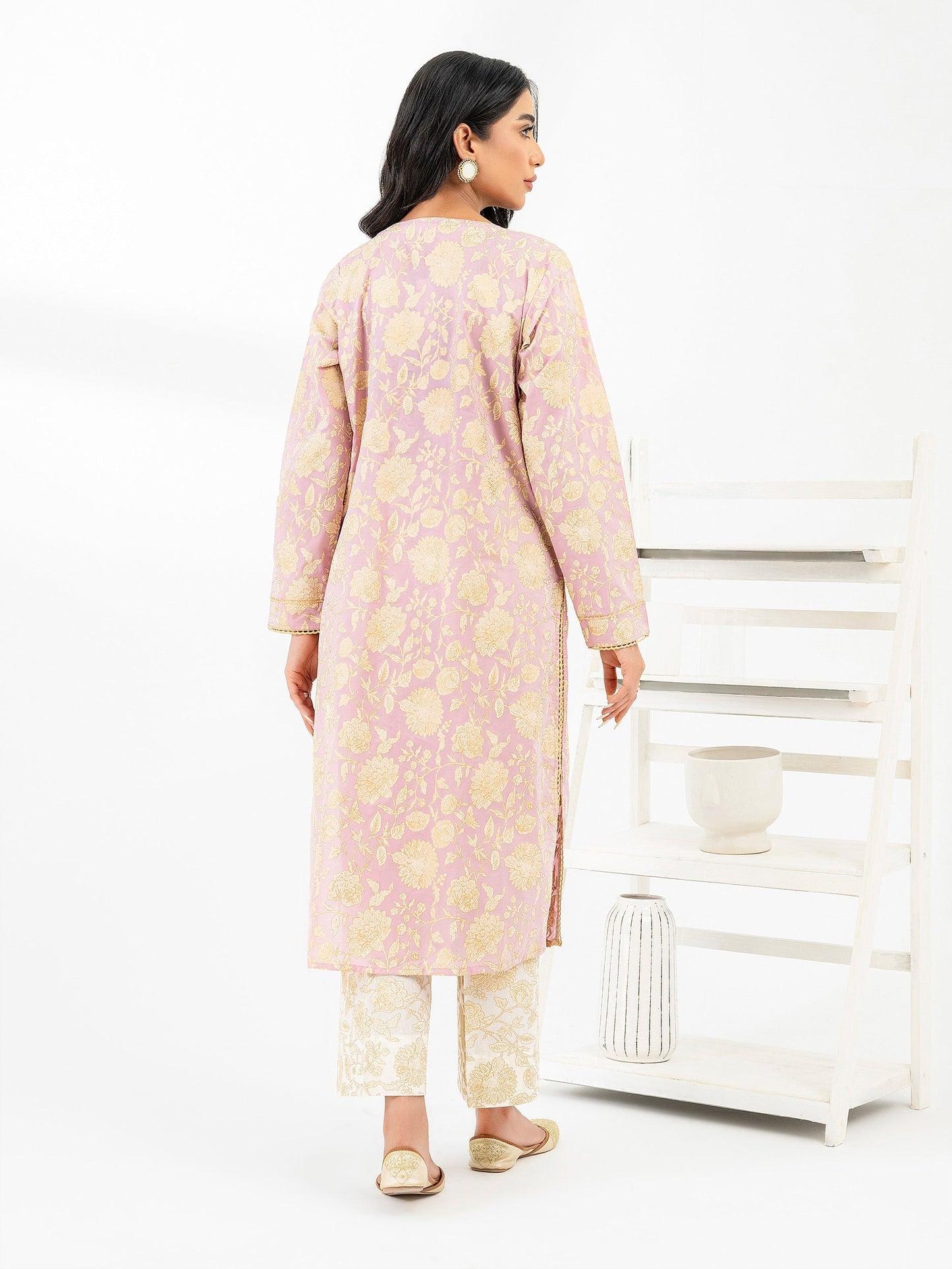 2 Piece Lawn Suit-Embroidered (Pret)