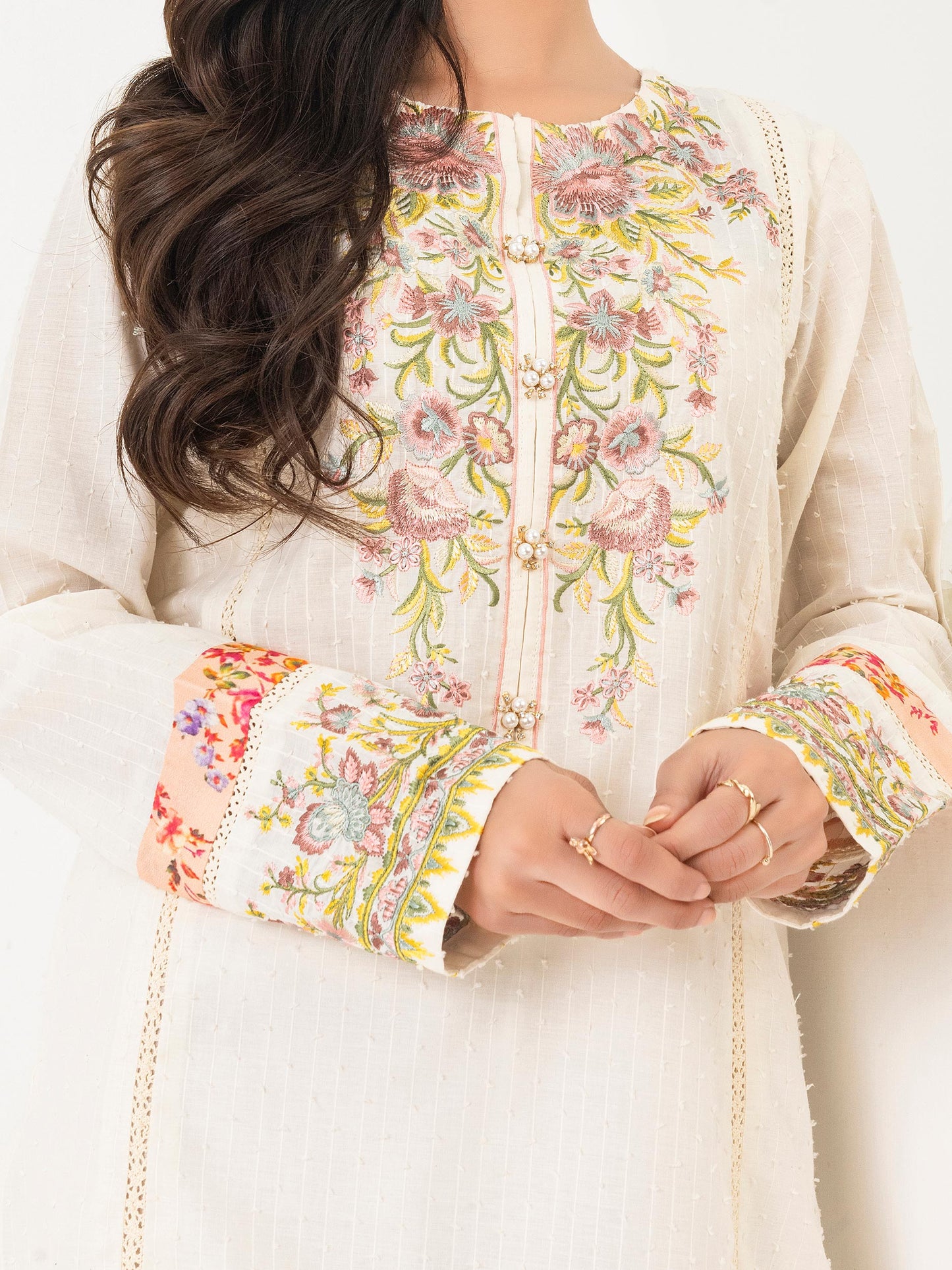 Lawn Kurti-Embroidered (Pret)