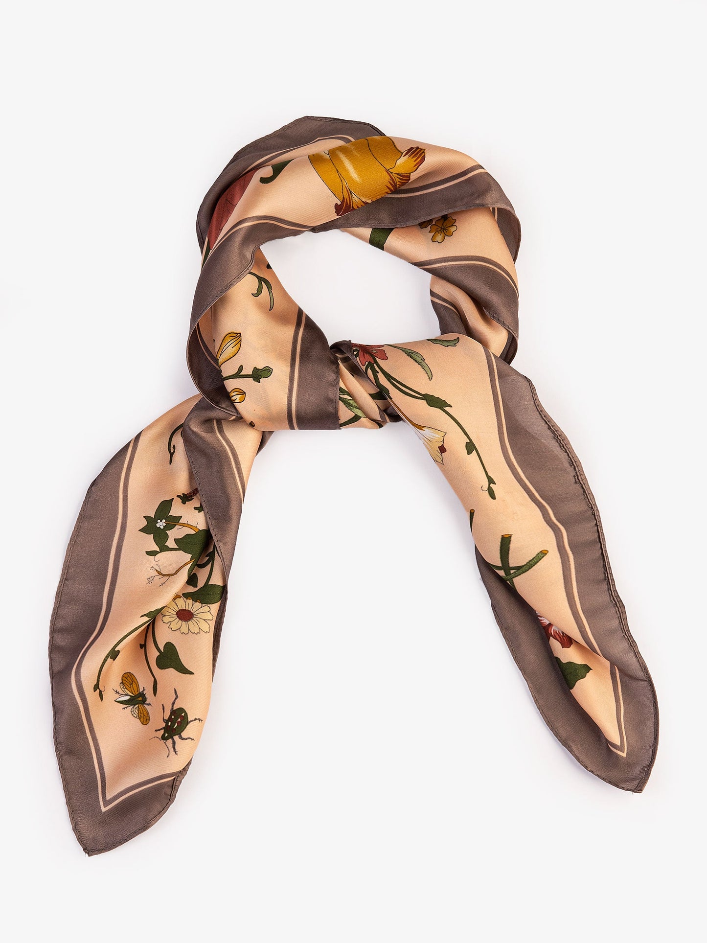 Printed Silk Mini Scarf