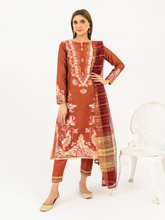 3-piece-jacquard-suit-embroidered(pret)