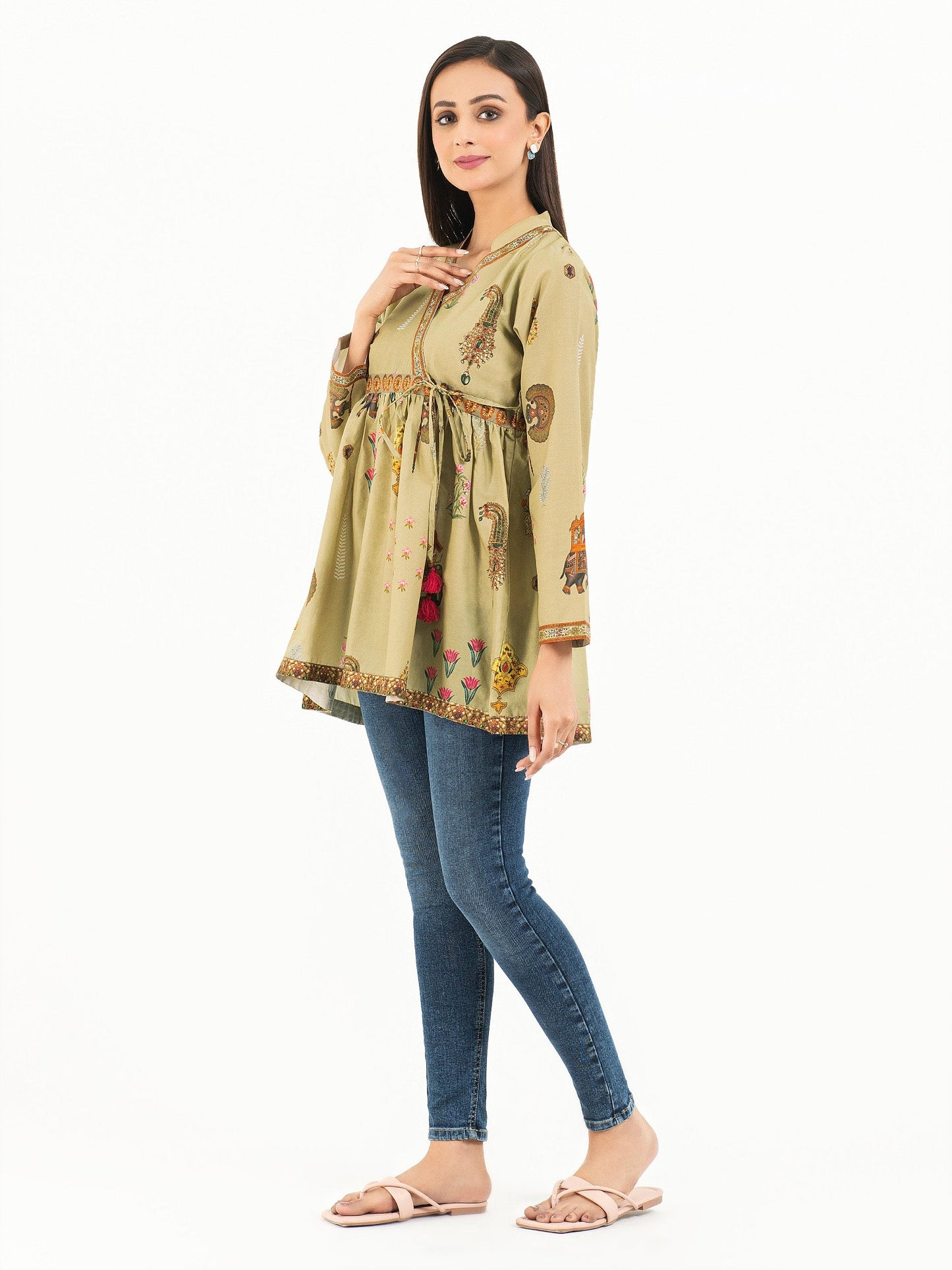 Lawn Kurti-Printed (Pret)