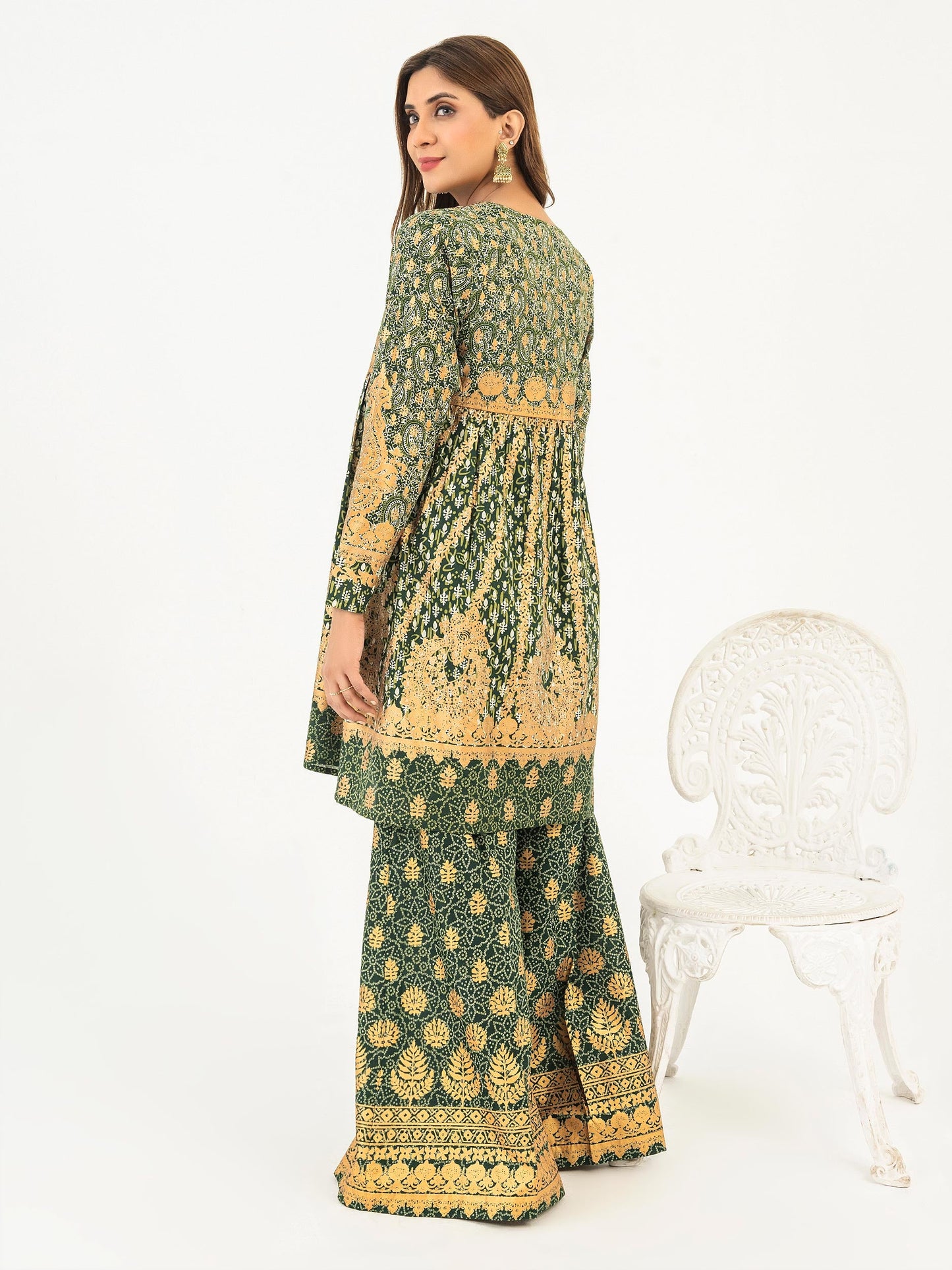 2 Piece Lawn Suit-Embroidered (Pret)