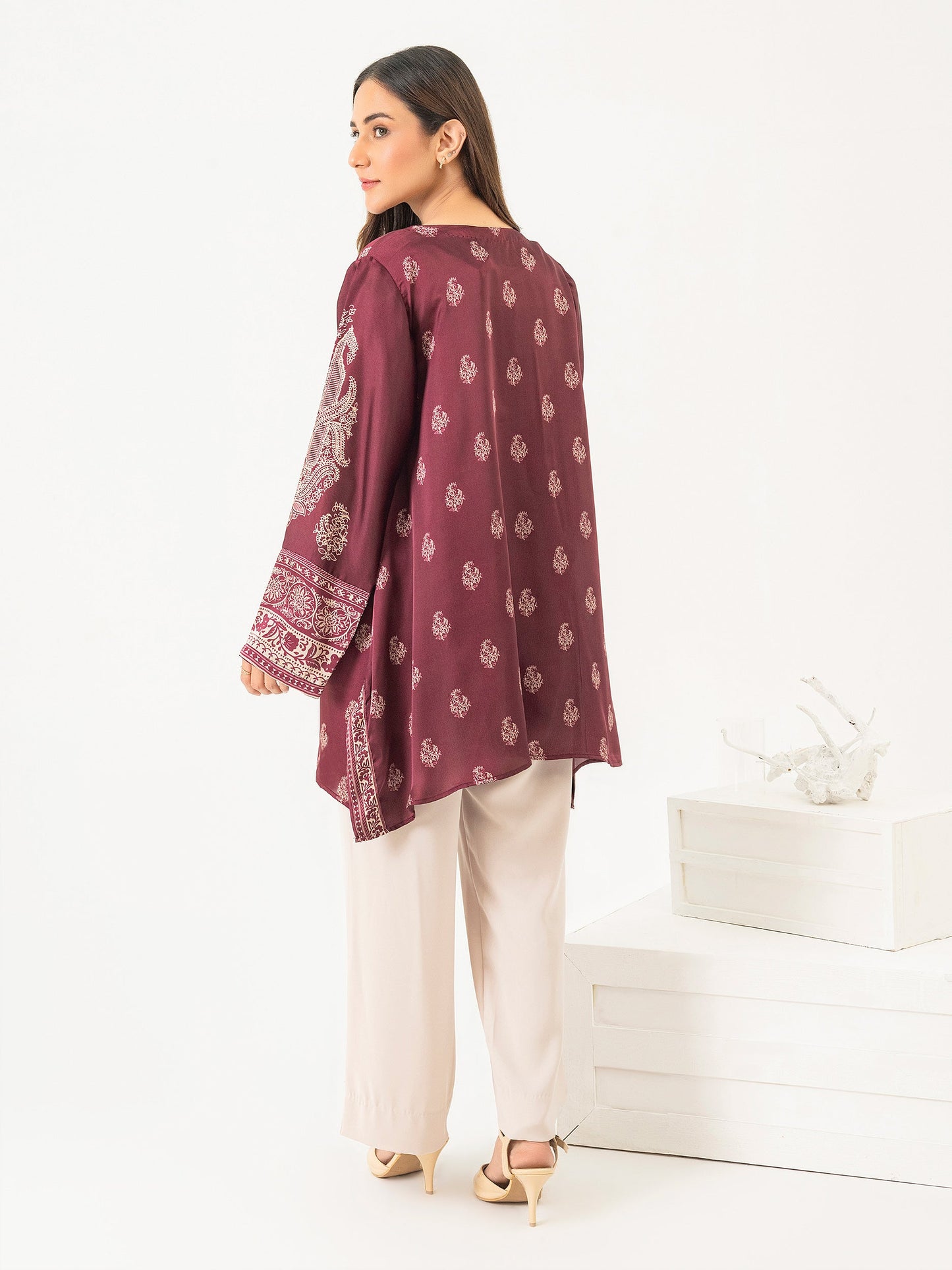 Silk Kurti-Printed (Pret)