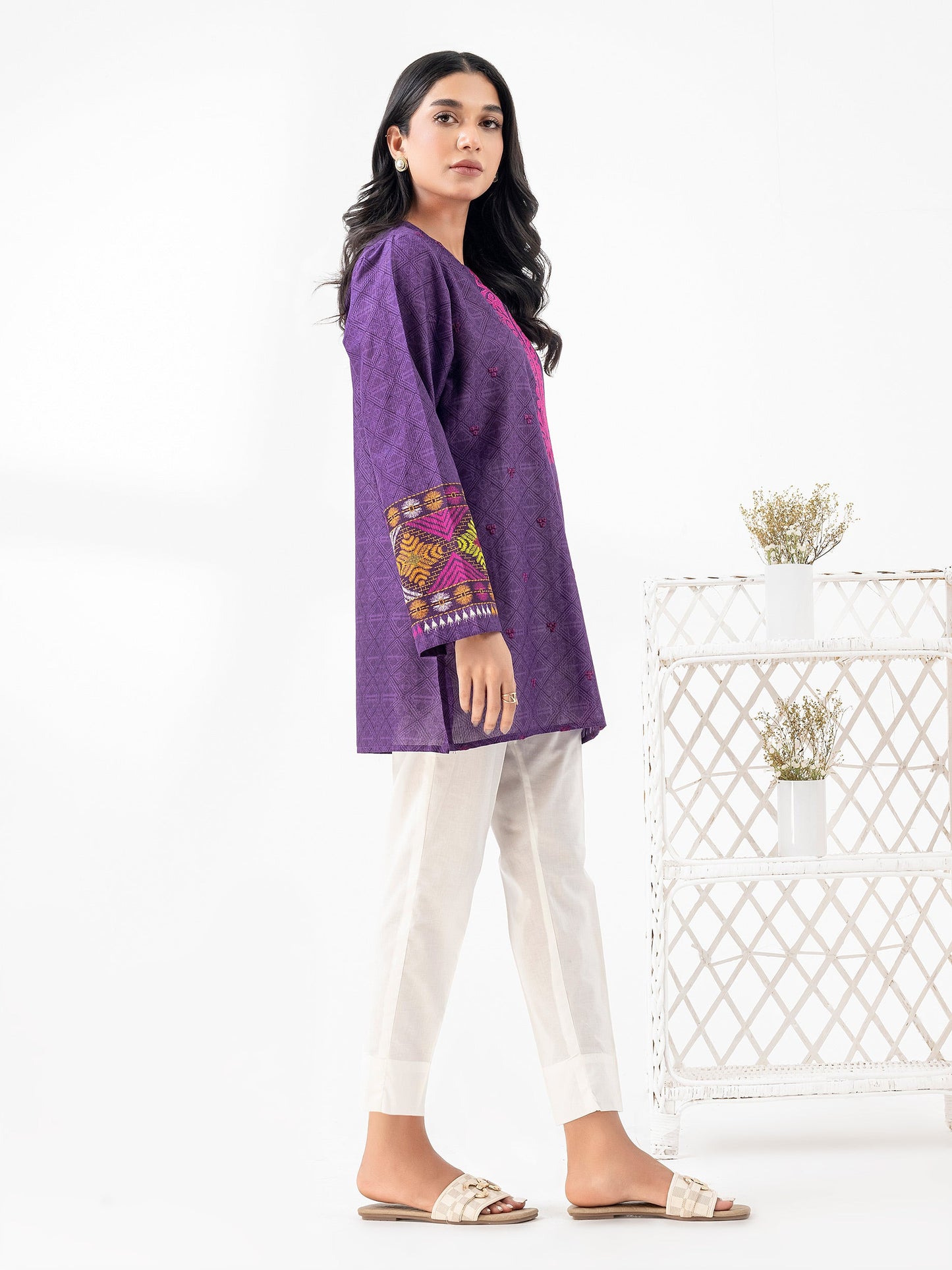 Lawn Kurti-Embroidered (Pret)