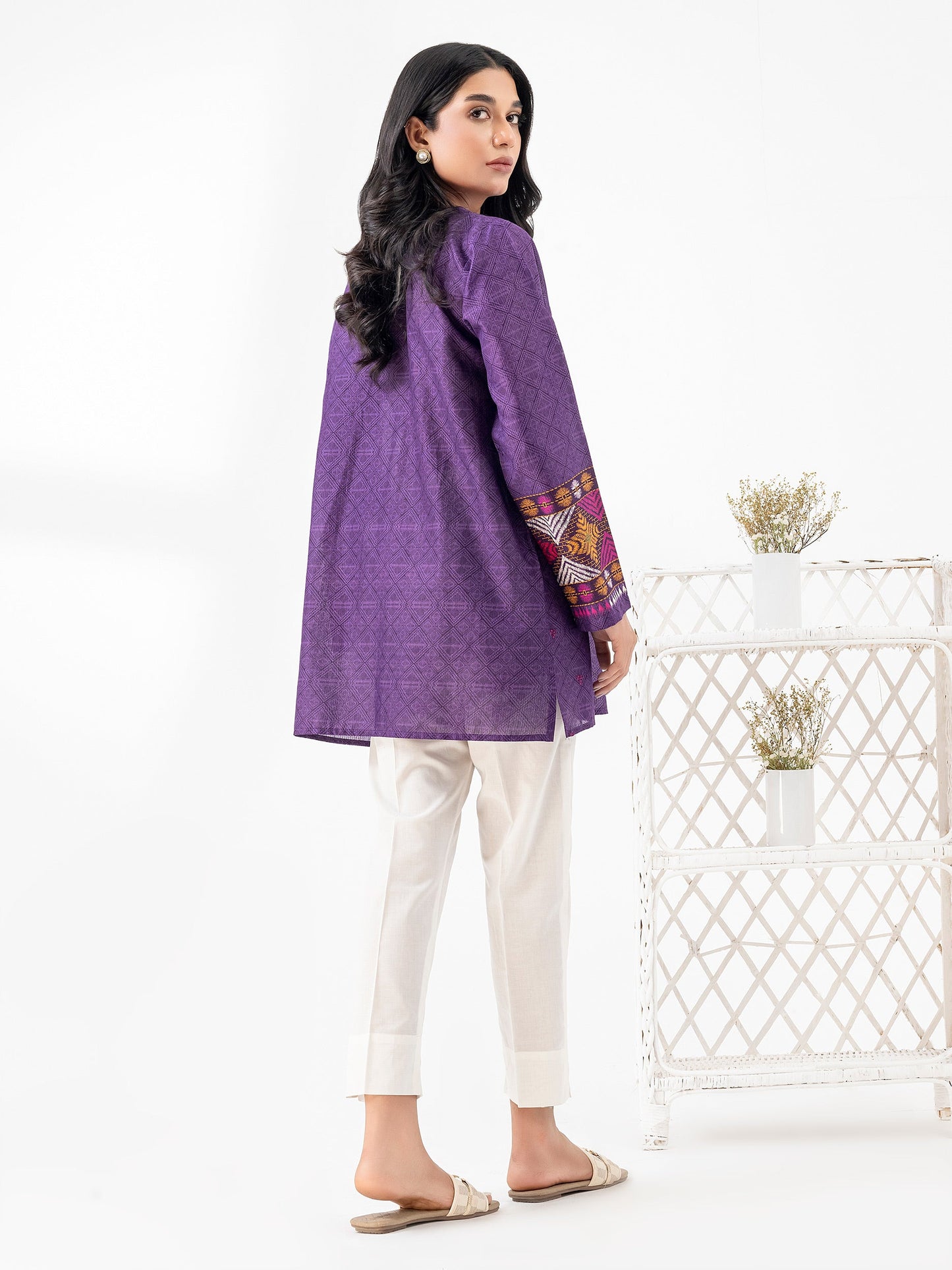 Lawn Kurti-Embroidered (Pret)